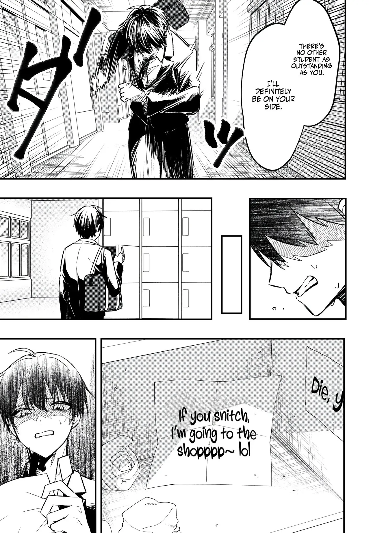 Jinsei Gyakuten ~Uwakisare, Enzai wo Kiserareta Orega, Gakuenichi no Bishoujo ni Natsukareru~ Chapter 1 - page 33