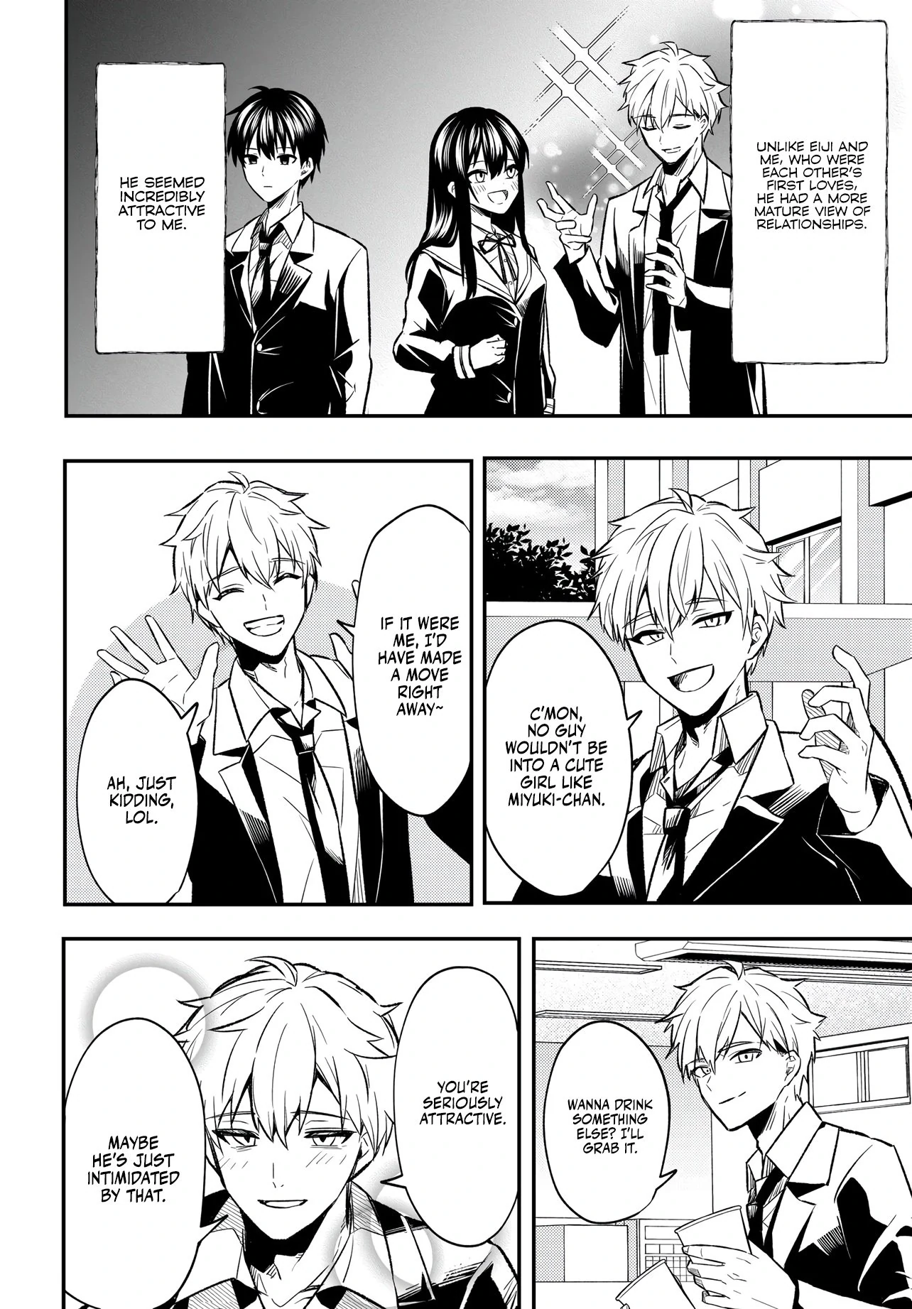 Jinsei Gyakuten ~Uwakisare, Enzai wo Kiserareta Orega, Gakuenichi no Bishoujo ni Natsukareru~ Chapter 1 - page 38