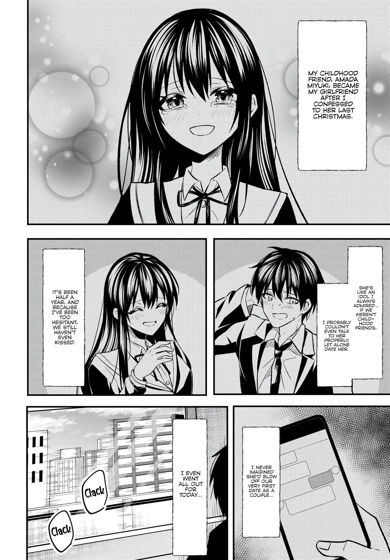 Jinsei Gyakuten ~Uwakisare, Enzai wo Kiserareta Orega, Gakuenichi no Bishoujo ni Natsukareru~ Chapter 1 - page 3