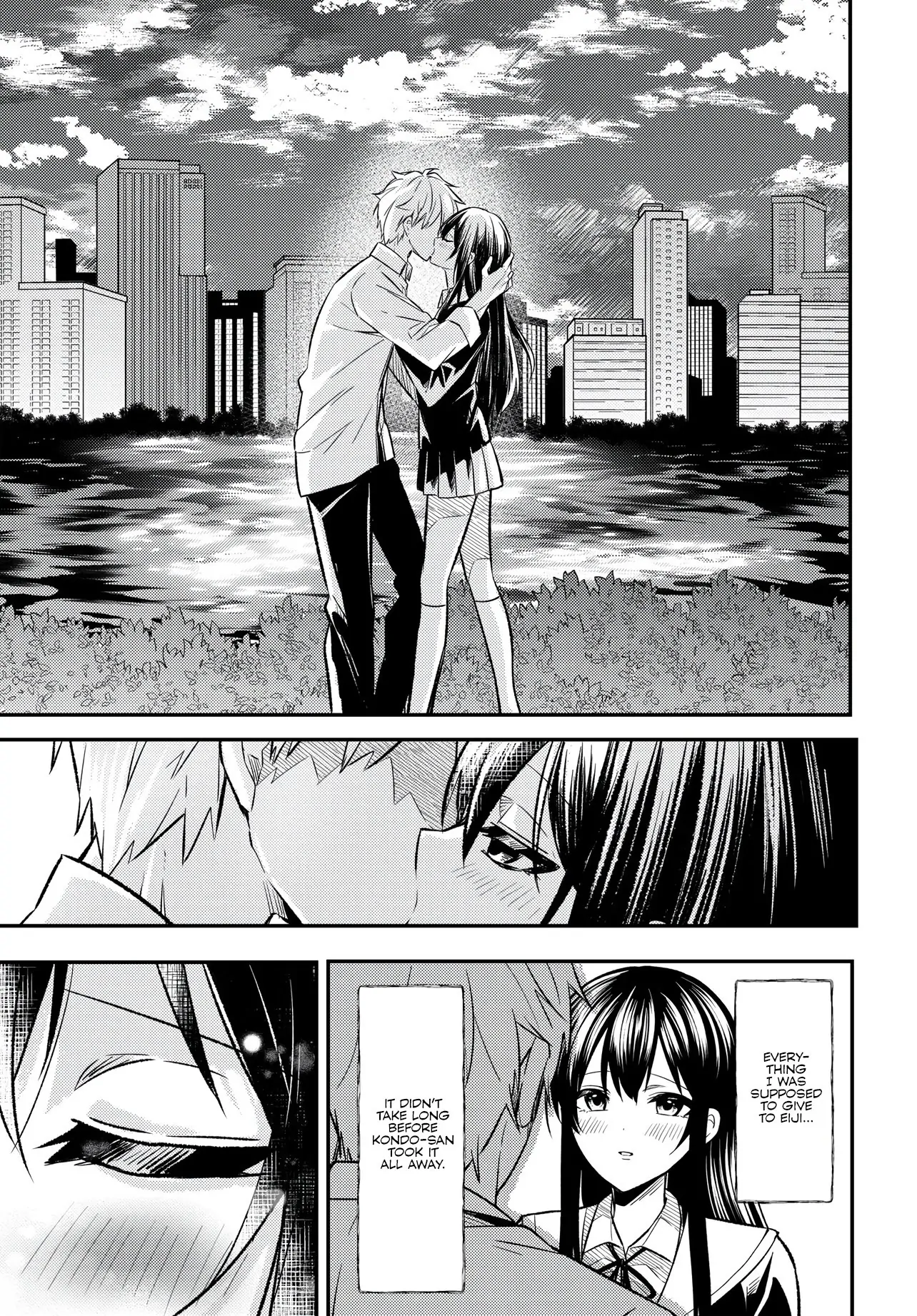 Jinsei Gyakuten ~Uwakisare, Enzai wo Kiserareta Orega, Gakuenichi no Bishoujo ni Natsukareru~ Chapter 1 - page 39