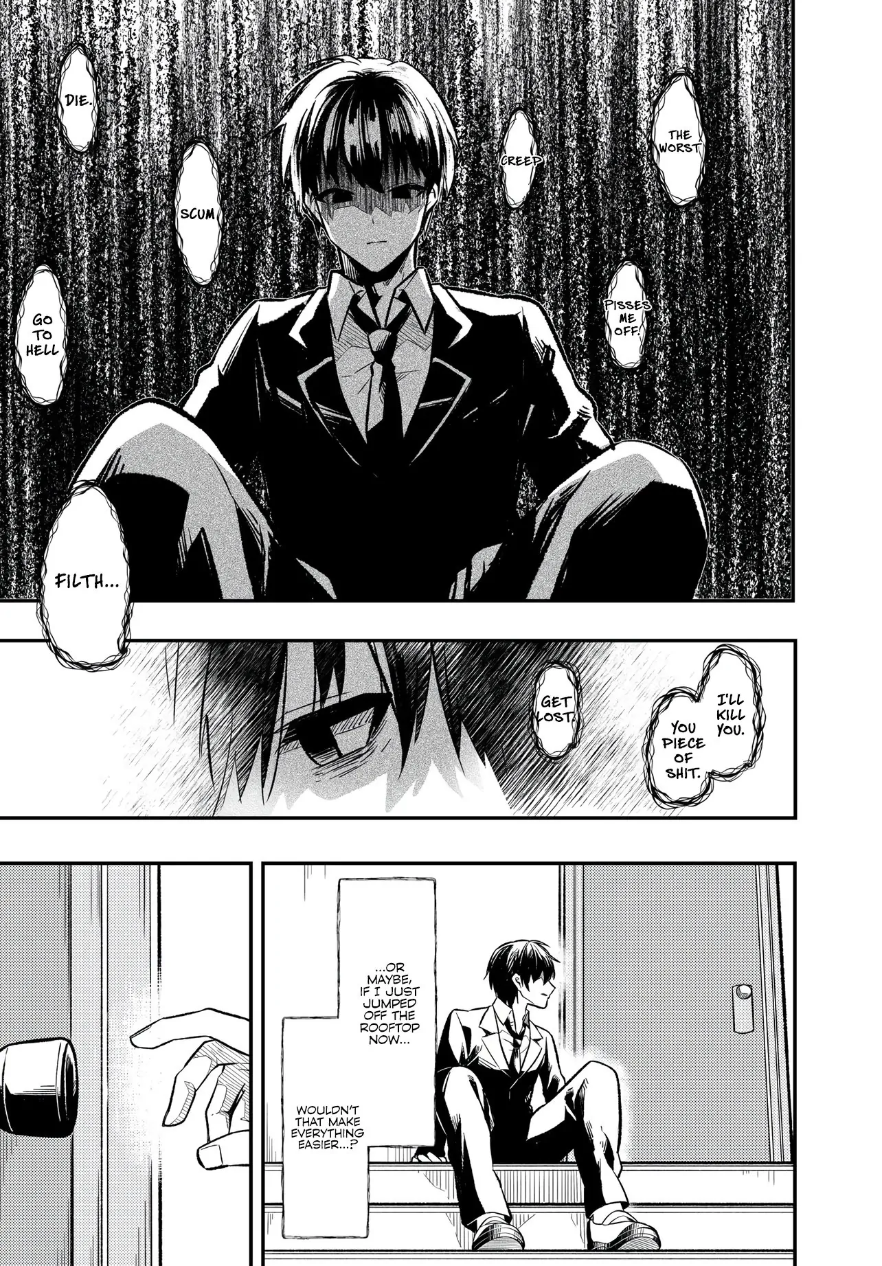 Jinsei Gyakuten ~Uwakisare, Enzai wo Kiserareta Orega, Gakuenichi no Bishoujo ni Natsukareru~ Chapter 1 - page 52