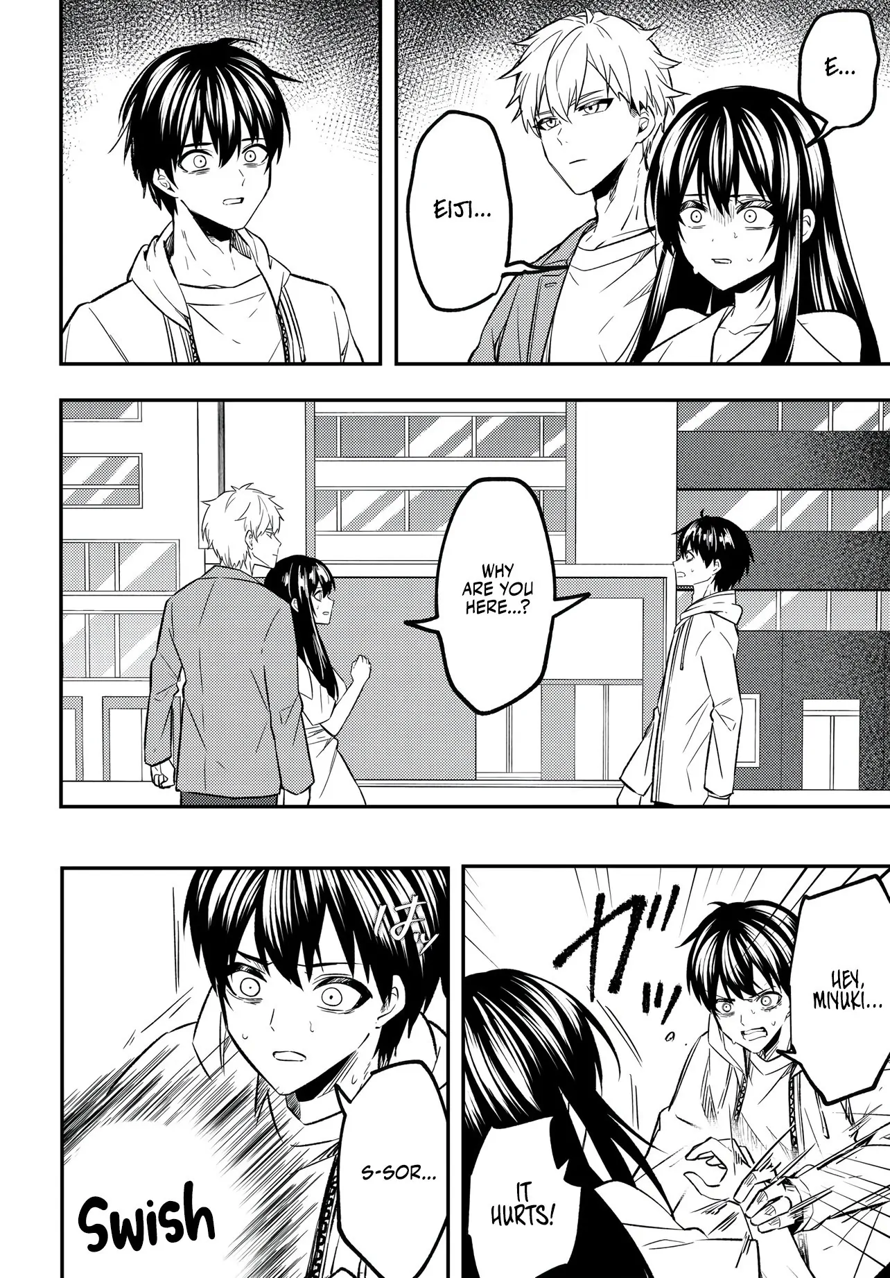 Jinsei Gyakuten ~Uwakisare, Enzai wo Kiserareta Orega, Gakuenichi no Bishoujo ni Natsukareru~ Chapter 1 - page 8