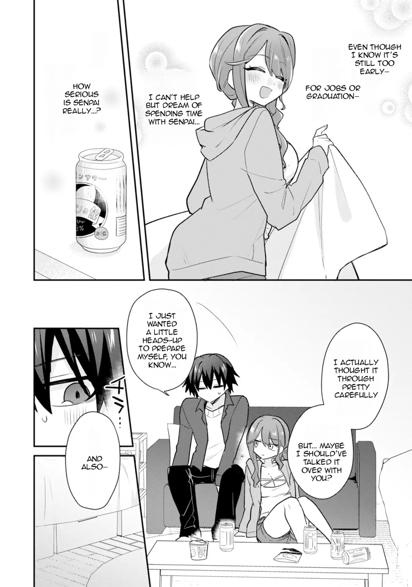 Sweet Cohabitation Romcom With My Senior Girlfriend and Alcohol Starts At Twenty Chapter 1 - page 15