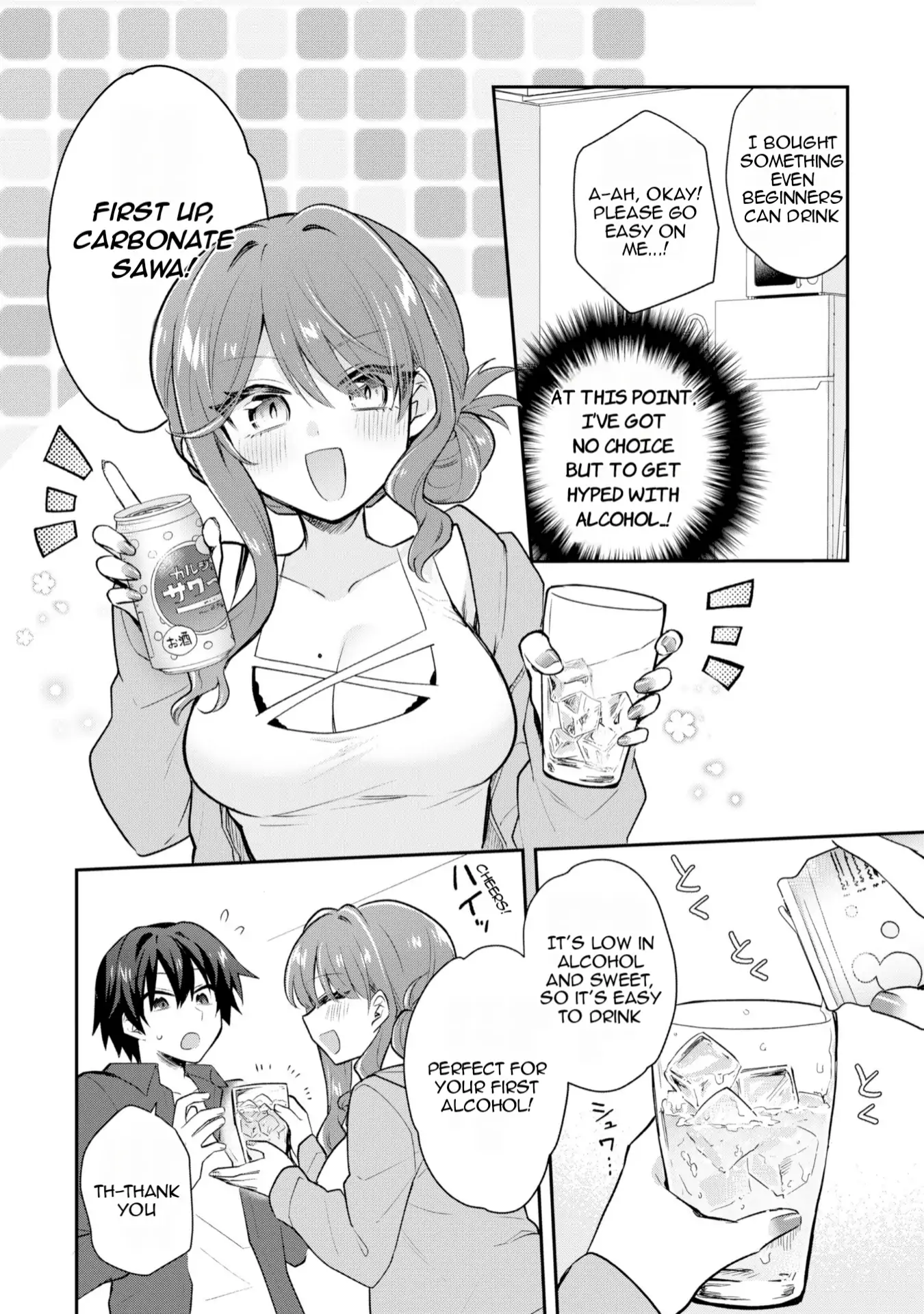 Sweet Cohabitation Romcom With My Senior Girlfriend and Alcohol Starts At Twenty Chapter 1 - page 21