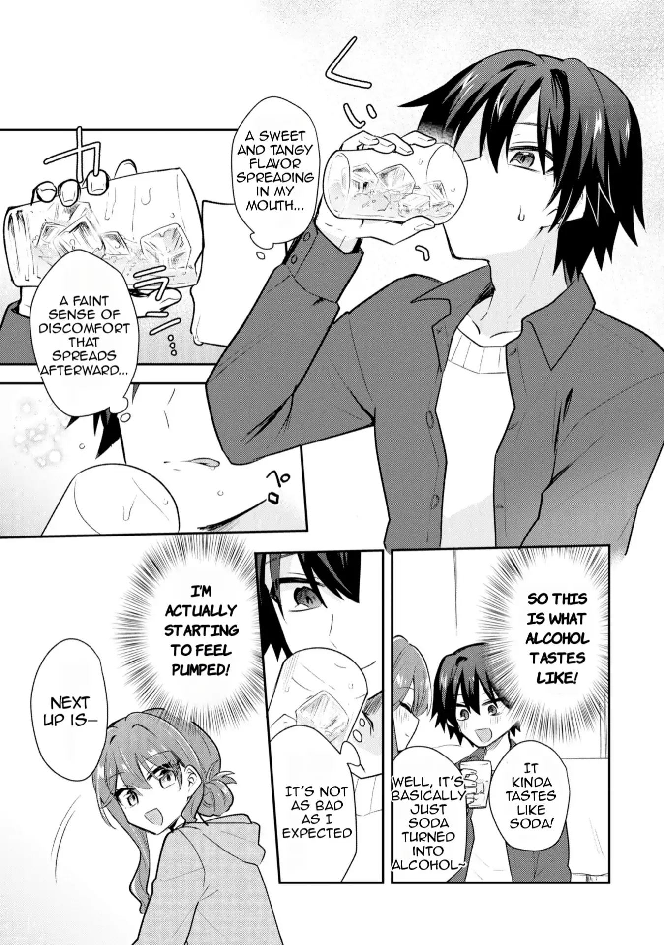 Sweet Cohabitation Romcom With My Senior Girlfriend and Alcohol Starts At Twenty Chapter 1 - page 22