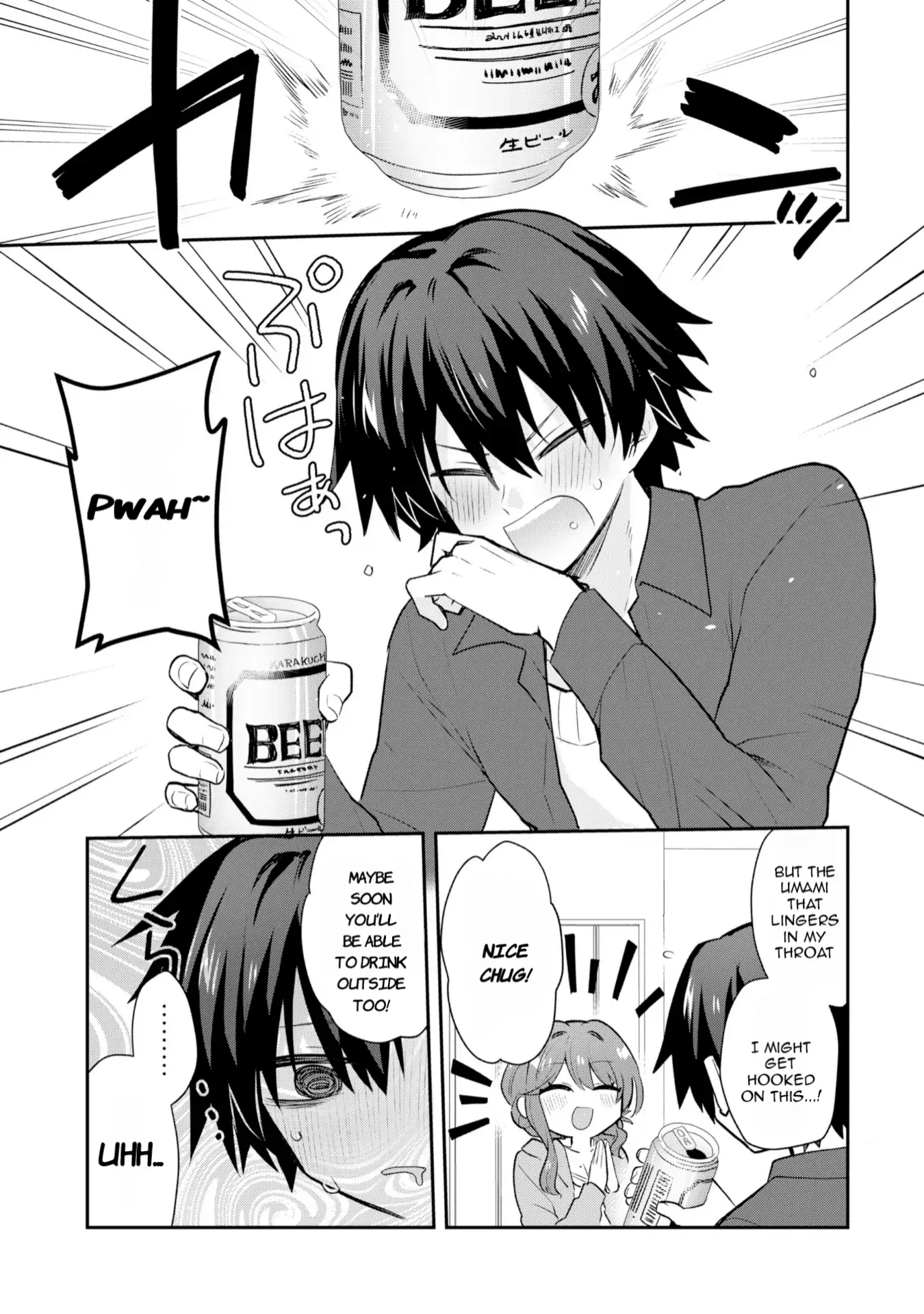 Sweet Cohabitation Romcom With My Senior Girlfriend and Alcohol Starts At Twenty Chapter 1 - page 26