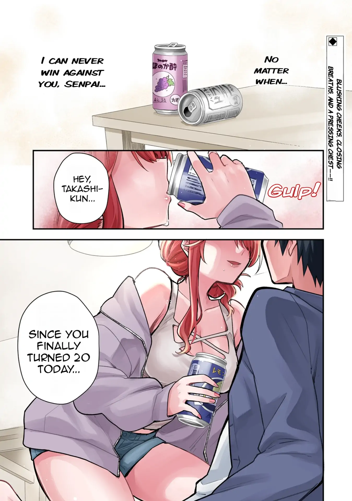 Sweet Cohabitation Romcom With My Senior Girlfriend and Alcohol Starts At Twenty Chapter 1 - page 2