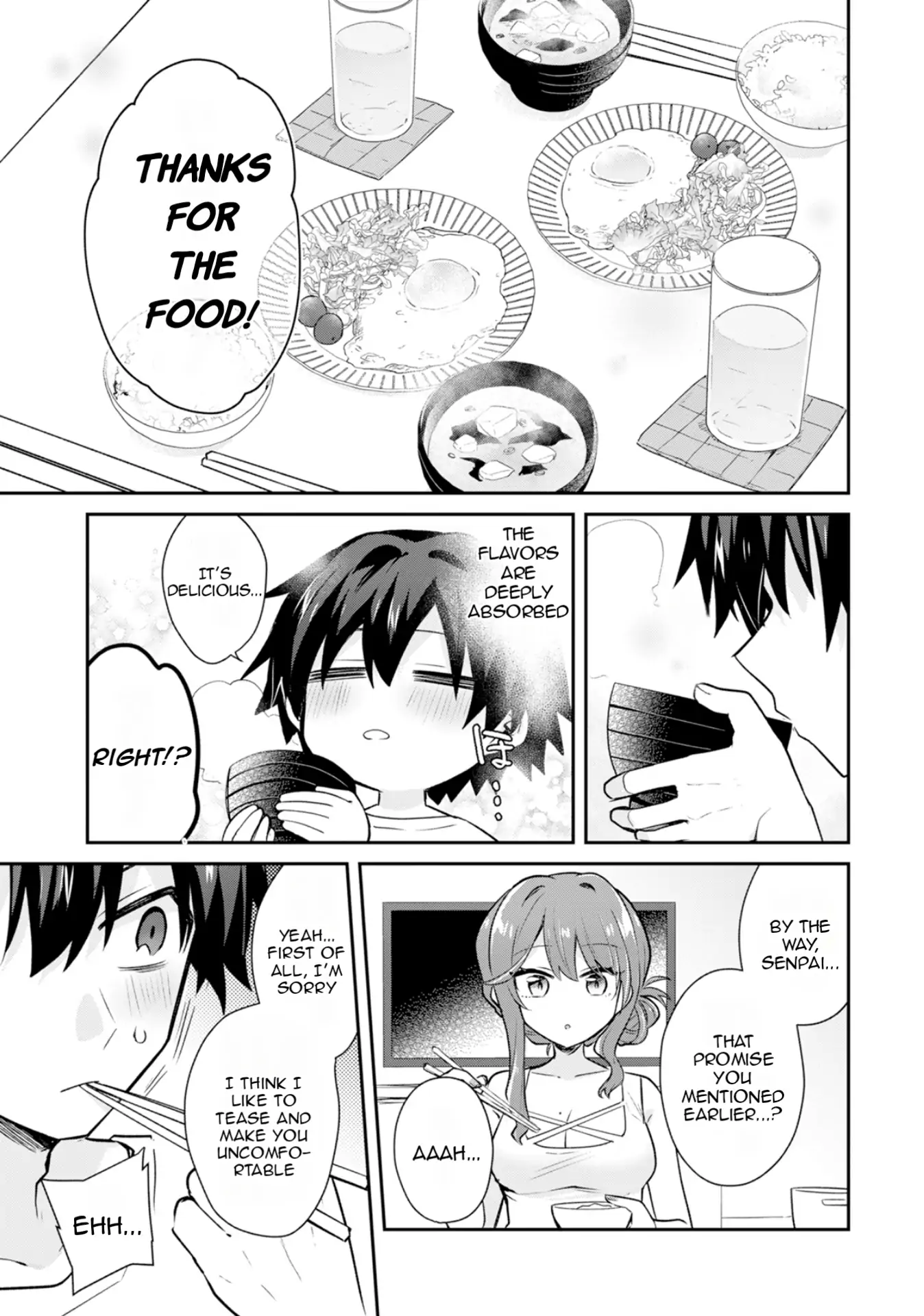 Sweet Cohabitation Romcom With My Senior Girlfriend and Alcohol Starts At Twenty Chapter 1 - page 36