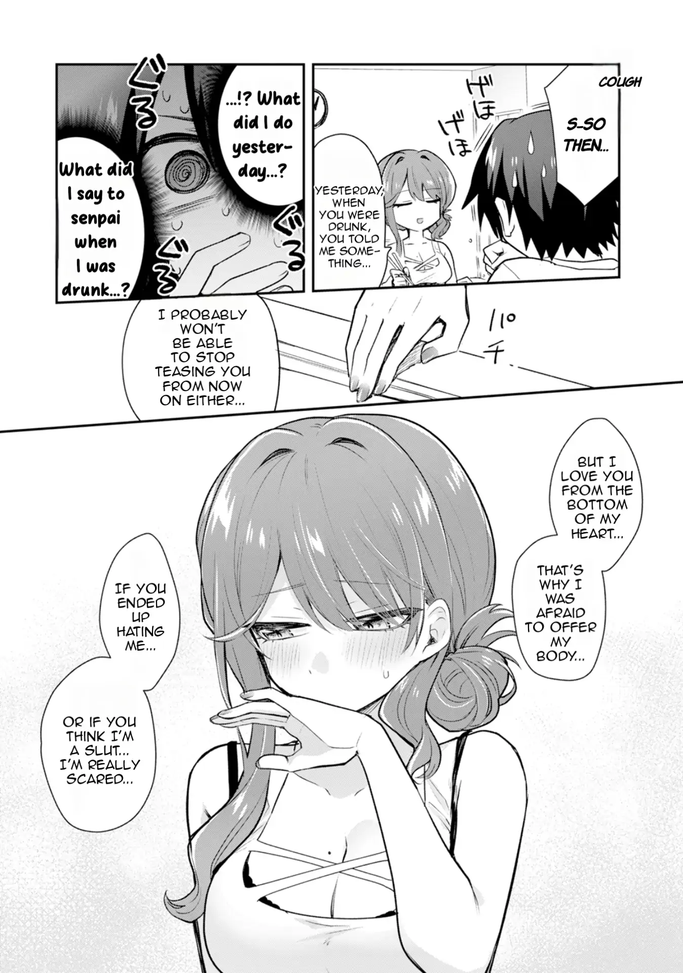 Sweet Cohabitation Romcom With My Senior Girlfriend and Alcohol Starts At Twenty Chapter 1 - page 37