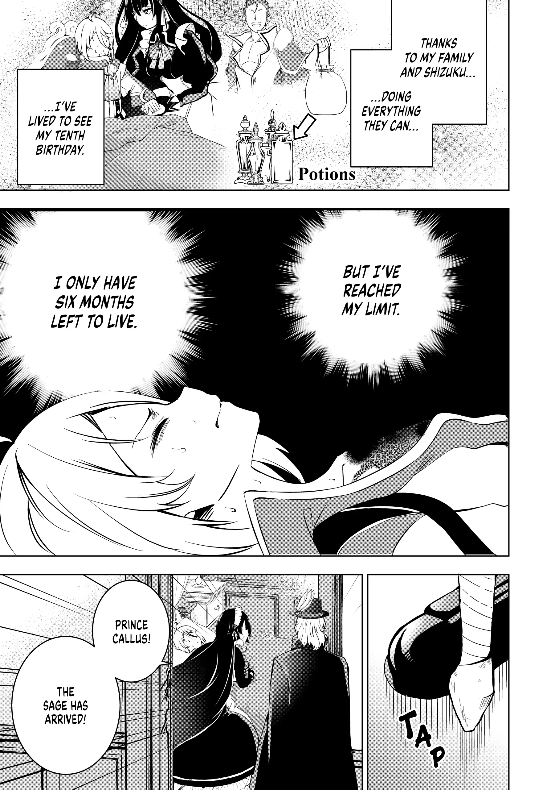 I Only Have Six Months to Live, So I'm Gonna Break the Curse with Light Magic or Die (Official) Chapter 1 - page 11