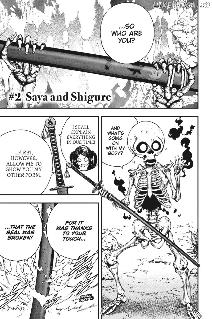 The Skeleton Enchanted by the Cursed Blade {Official} Chapter 2 - page 1