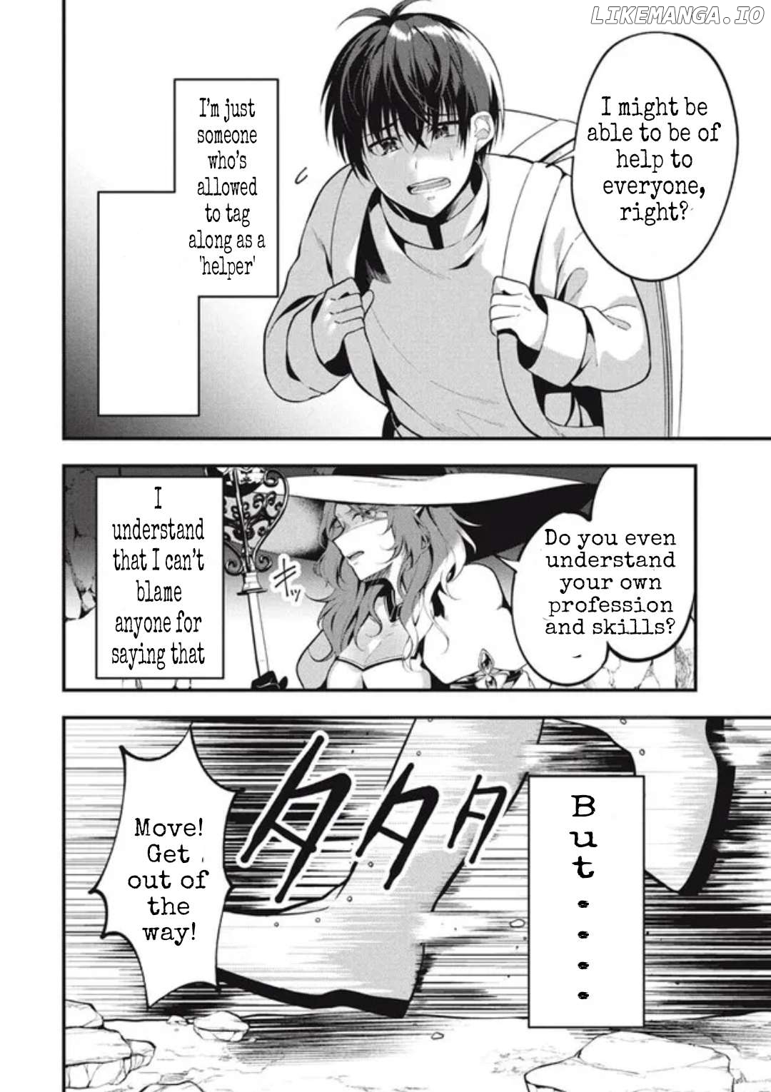 E, Tamer wa Tsukaenai tte Party Kara Tsuihou Shitayone? Chapter 1.1 - page 12