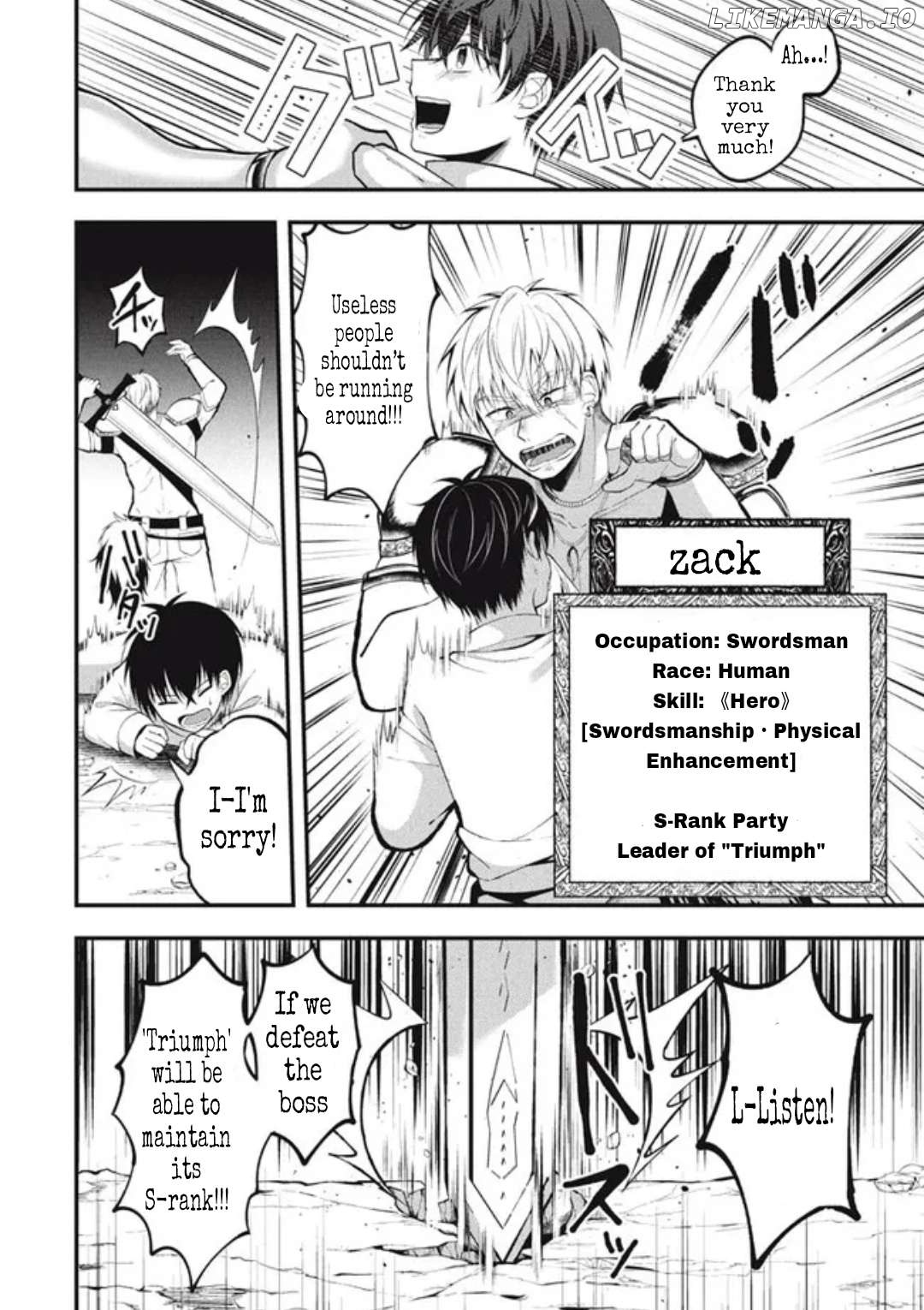 E, Tamer wa Tsukaenai tte Party Kara Tsuihou Shitayone? Chapter 1.1 - page 8