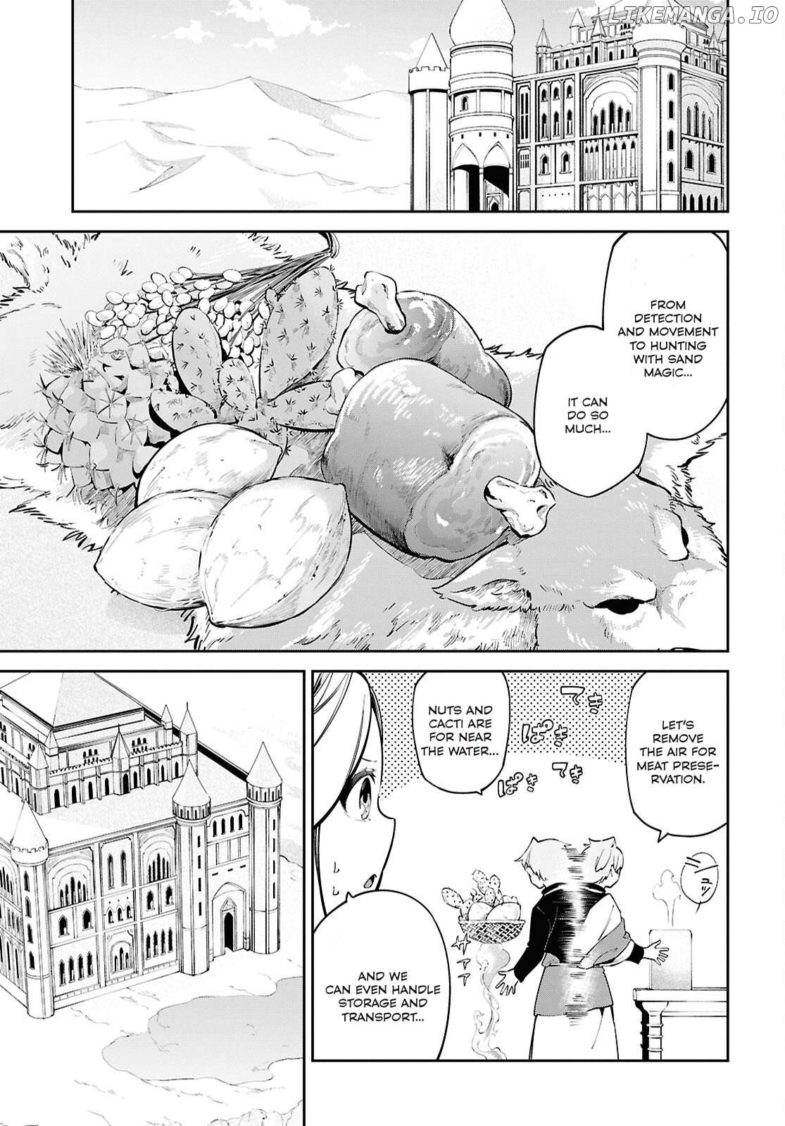 Suna Mahou de Suna no Oukoku wo Tsukurou: Sabaku ni Tsuihou Sareta kara Ganbatte Sokoku Ijou no Kokka wo Tatete Mita Chapter 2 - page 14