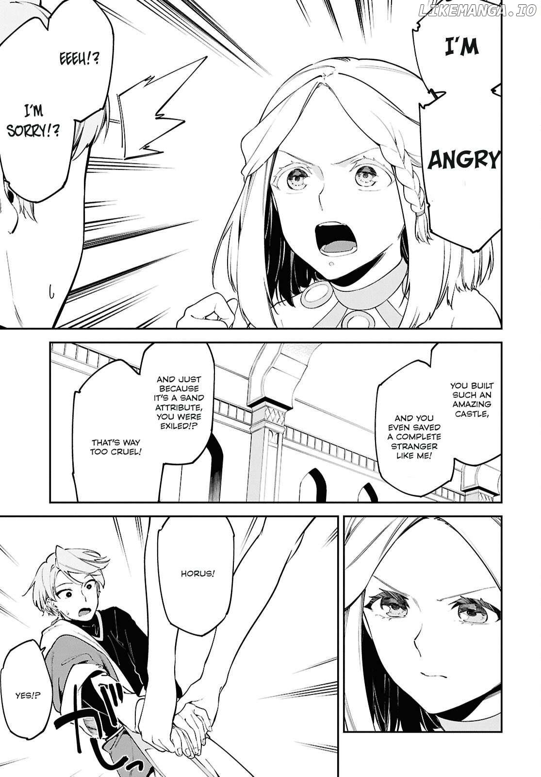 Suna Mahou de Suna no Oukoku wo Tsukurou: Sabaku ni Tsuihou Sareta kara Ganbatte Sokoku Ijou no Kokka wo Tatete Mita Chapter 2 - page 8