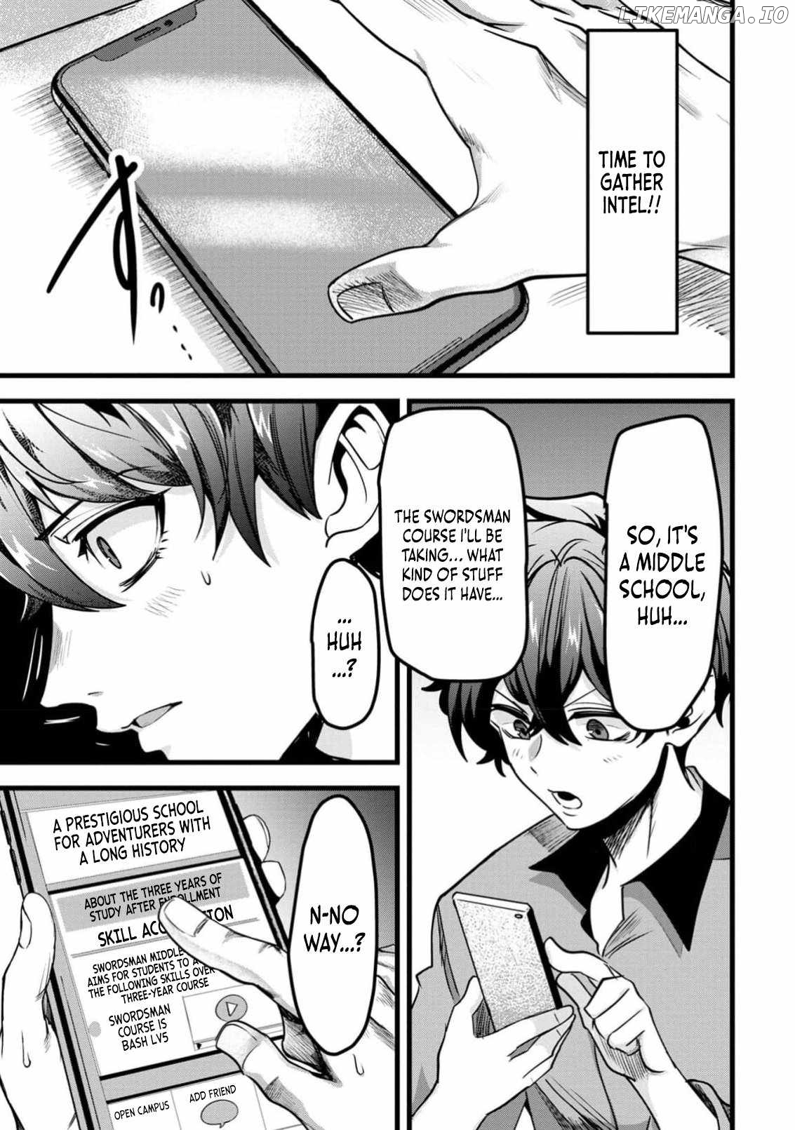 Reincarnation of the Online Game Addict ~ I Can’t Use the Overpowered Fists That Made Me the Fist King, so Now I Swing a Club for Eight Hours a Day Chapter 1 - page 22