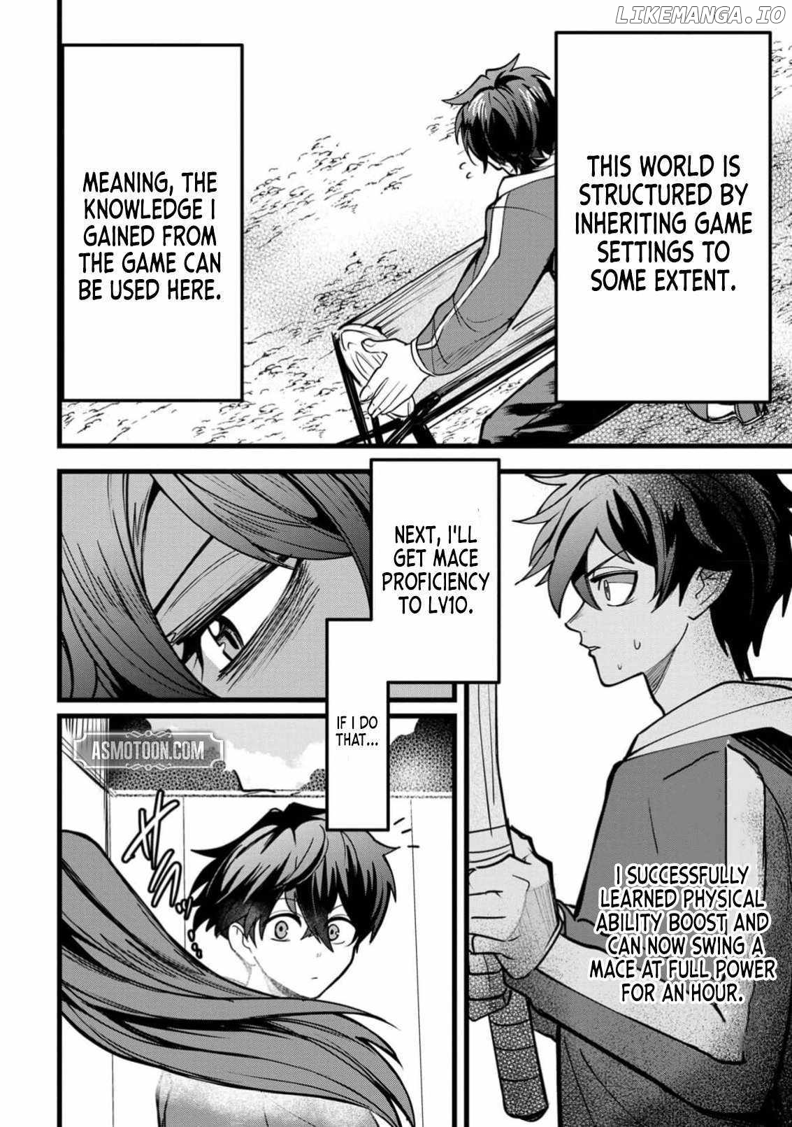 Reincarnation of the Online Game Addict ~ I Can’t Use the Overpowered Fists That Made Me the Fist King, so Now I Swing a Club for Eight Hours a Day Chapter 1 - page 41