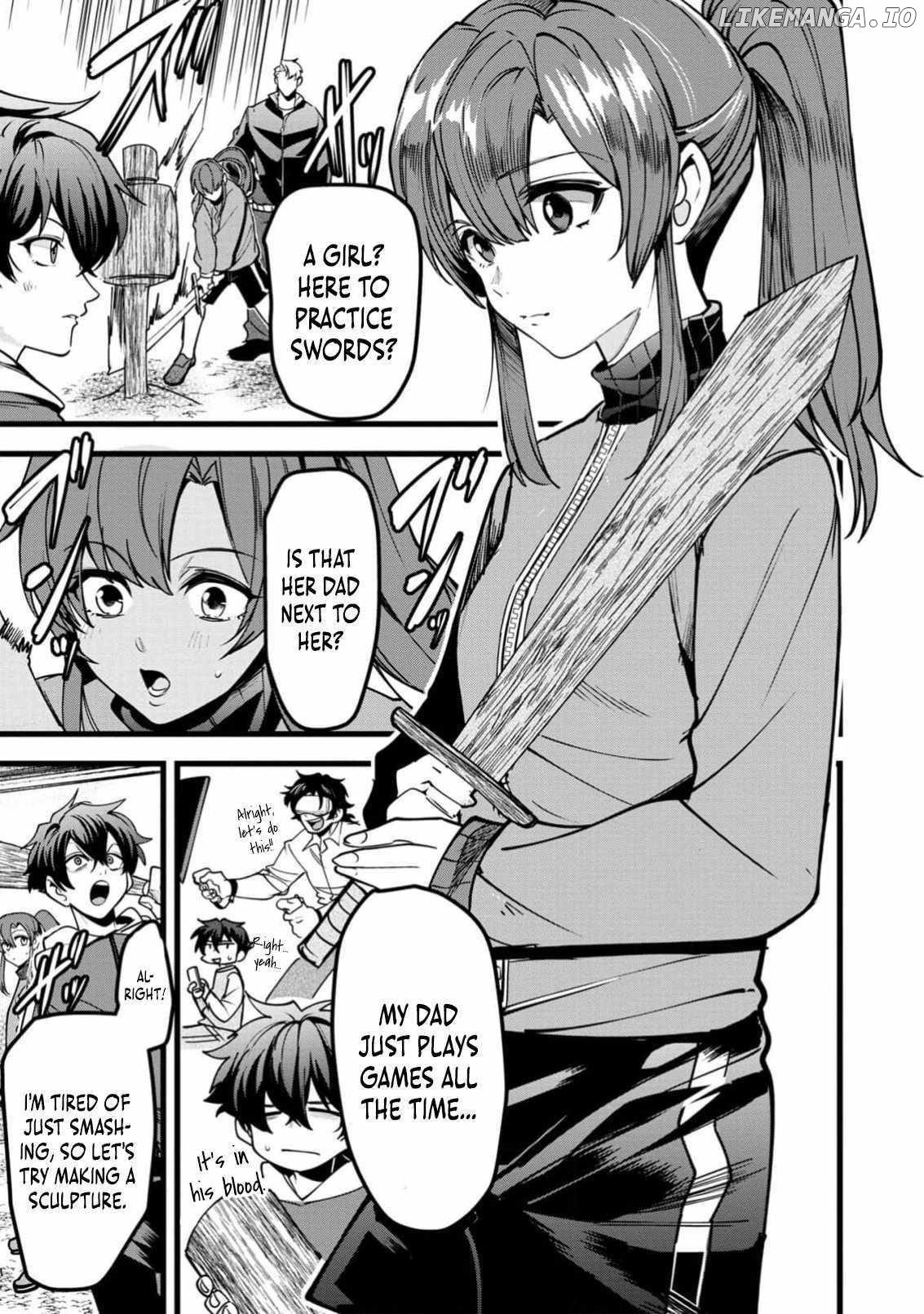 Reincarnation of the Online Game Addict ~ I Can’t Use the Overpowered Fists That Made Me the Fist King, so Now I Swing a Club for Eight Hours a Day Chapter 1 - page 42