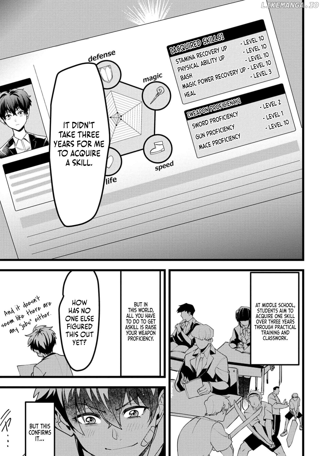 Reincarnation of the Online Game Addict ~ I Can’t Use the Overpowered Fists That Made Me the Fist King, so Now I Swing a Club for Eight Hours a Day Chapter 3 - page 8