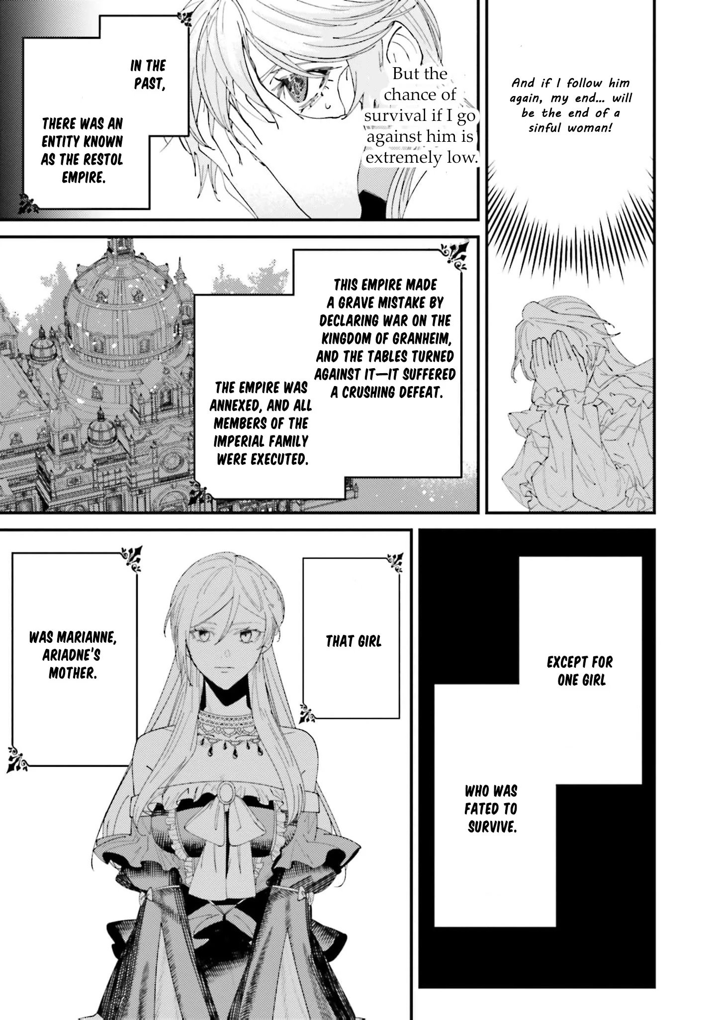 The Regressed Villainess Princess Rewrites Her Dark Past Chapter 1 - page 22