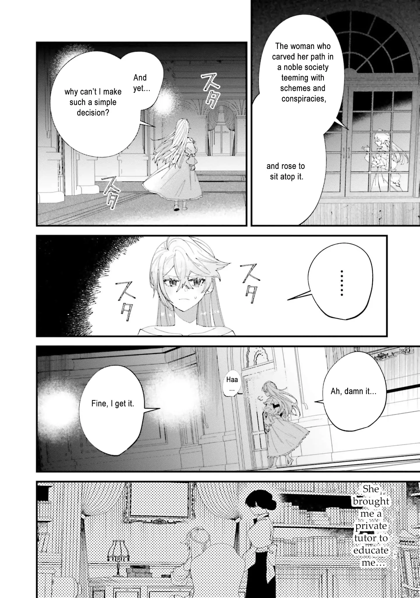 The Regressed Villainess Princess Rewrites Her Dark Past Chapter 1 - page 27