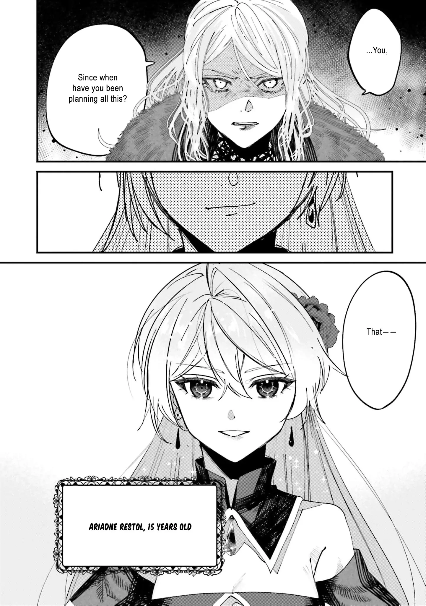 The Regressed Villainess Princess Rewrites Her Dark Past Chapter 1 - page 7
