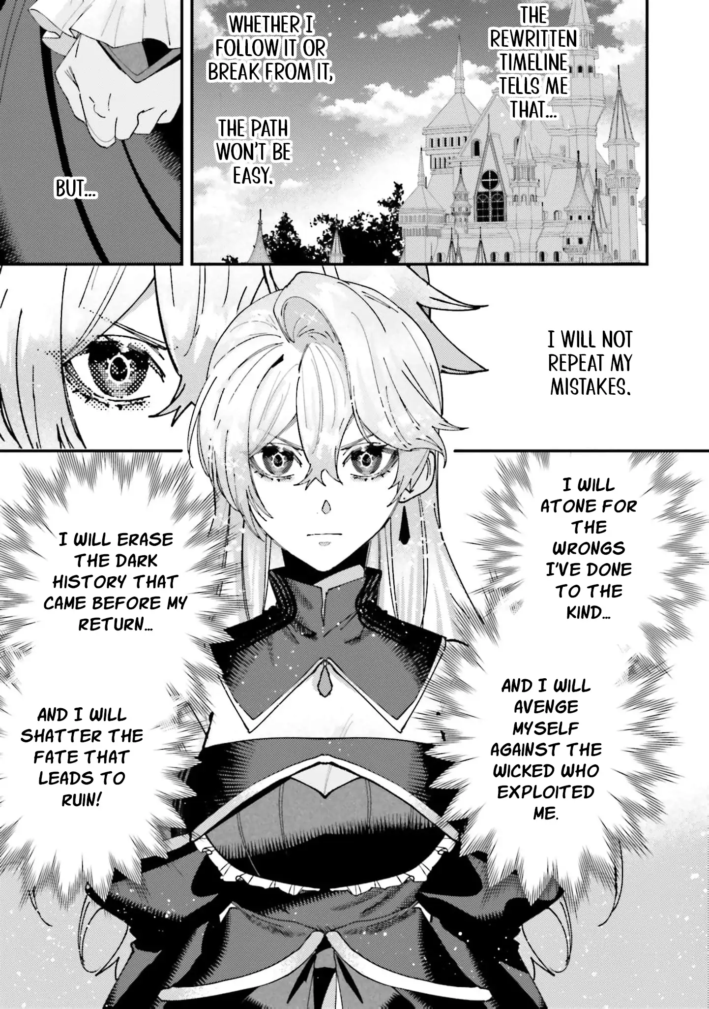 The Regressed Villainess Princess Rewrites Her Dark Past Chapter 2 - page 39