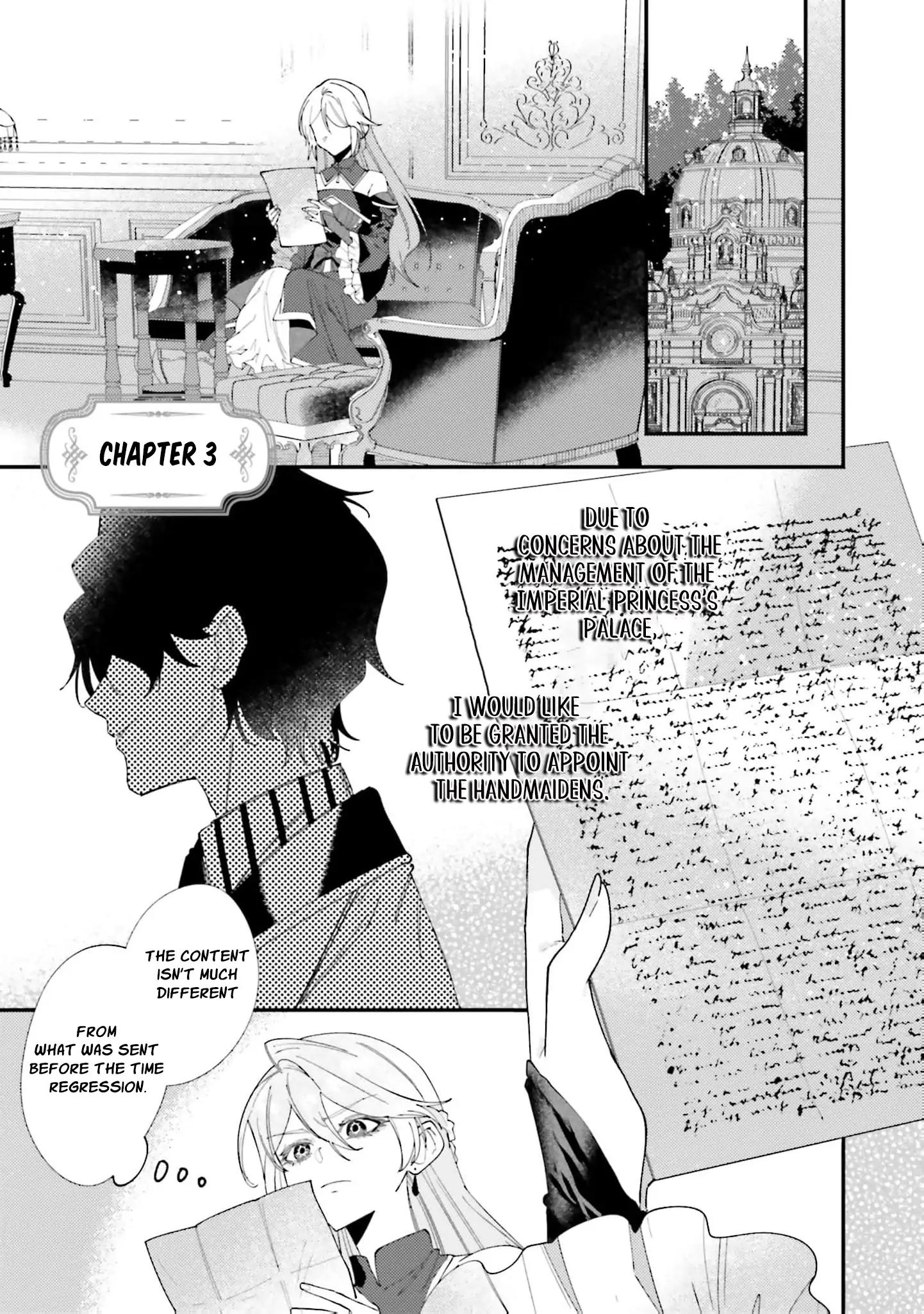The Regressed Villainess Princess Rewrites Her Dark Past Chapter 3 - page 5