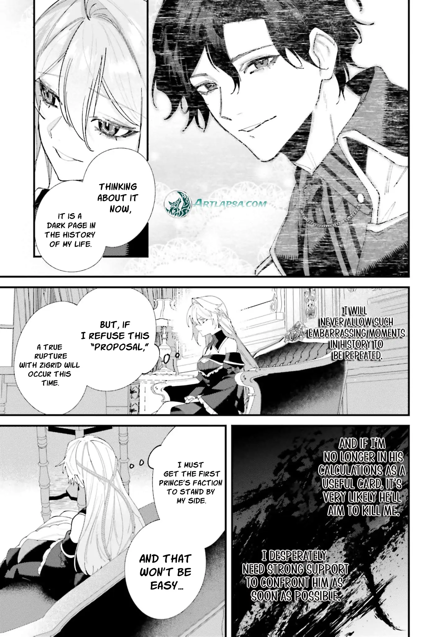 The Regressed Villainess Princess Rewrites Her Dark Past Chapter 3 - page 7