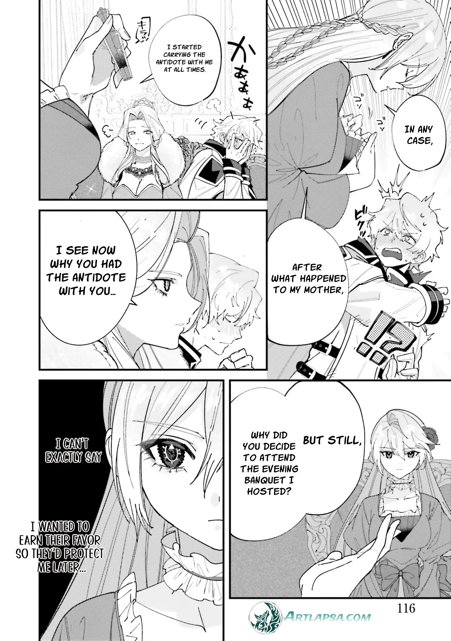 The Regressed Villainess Princess Rewrites Her Dark Past Chapter 4 - page 18