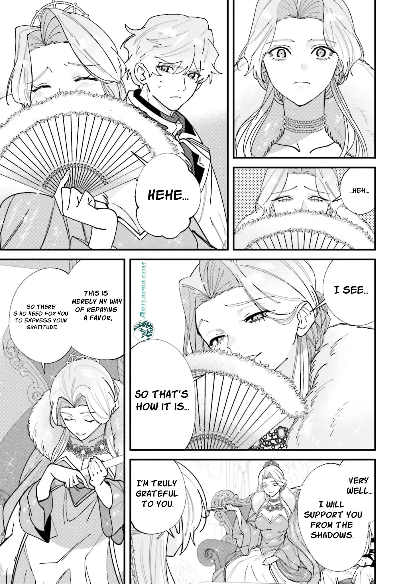 The Regressed Villainess Princess Rewrites Her Dark Past Chapter 4 - page 27