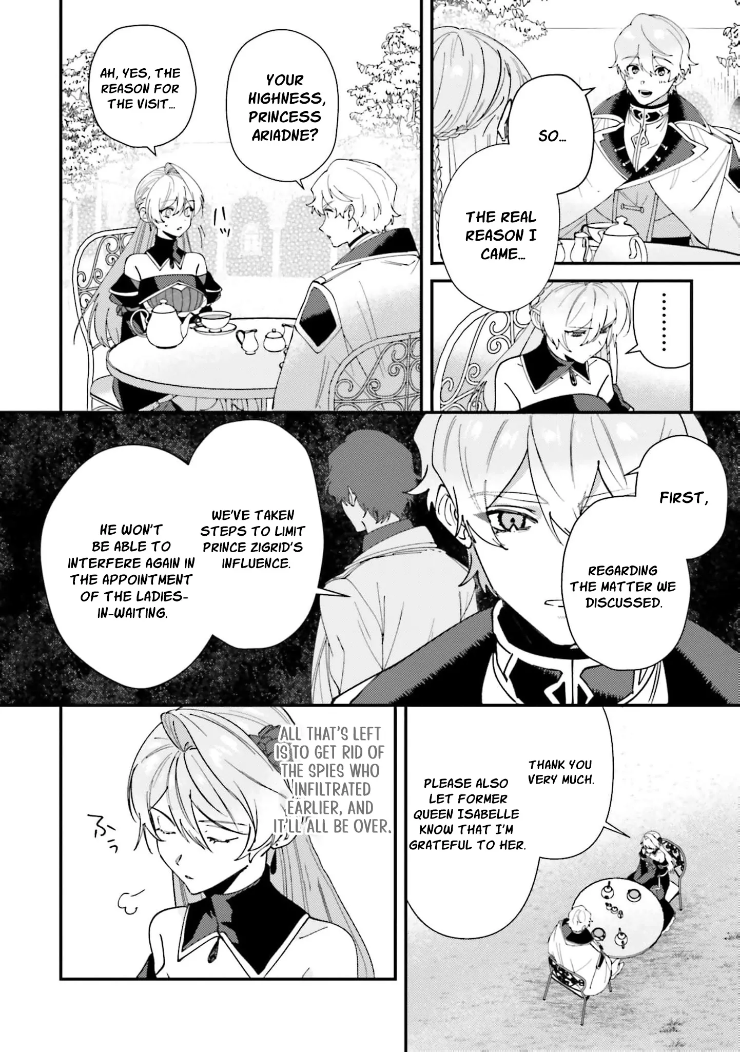 The Regressed Villainess Princess Rewrites Her Dark Past Chapter 5 - page 28