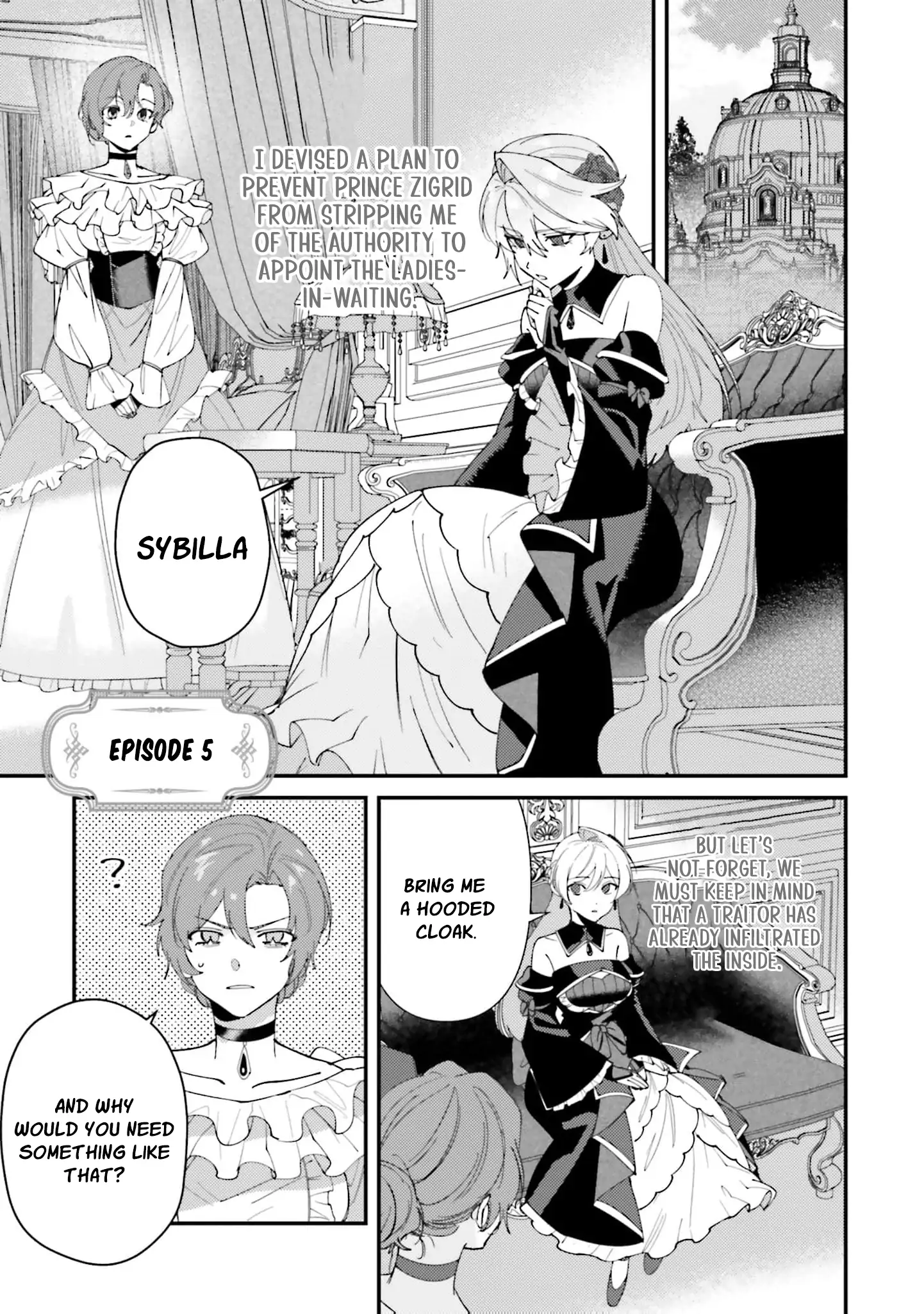 The Regressed Villainess Princess Rewrites Her Dark Past Chapter 5 - page 5