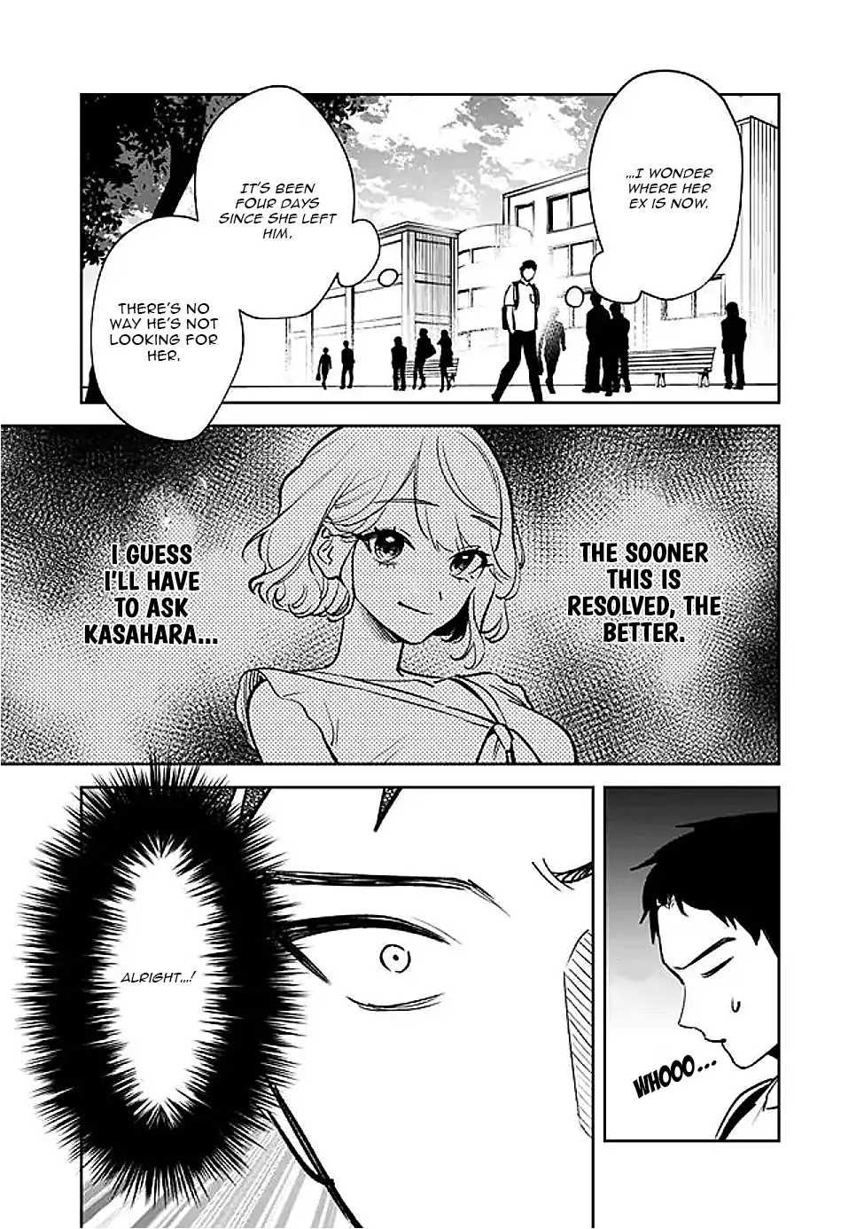 Living together with the queen from my high school days Chapter 8 - page 13