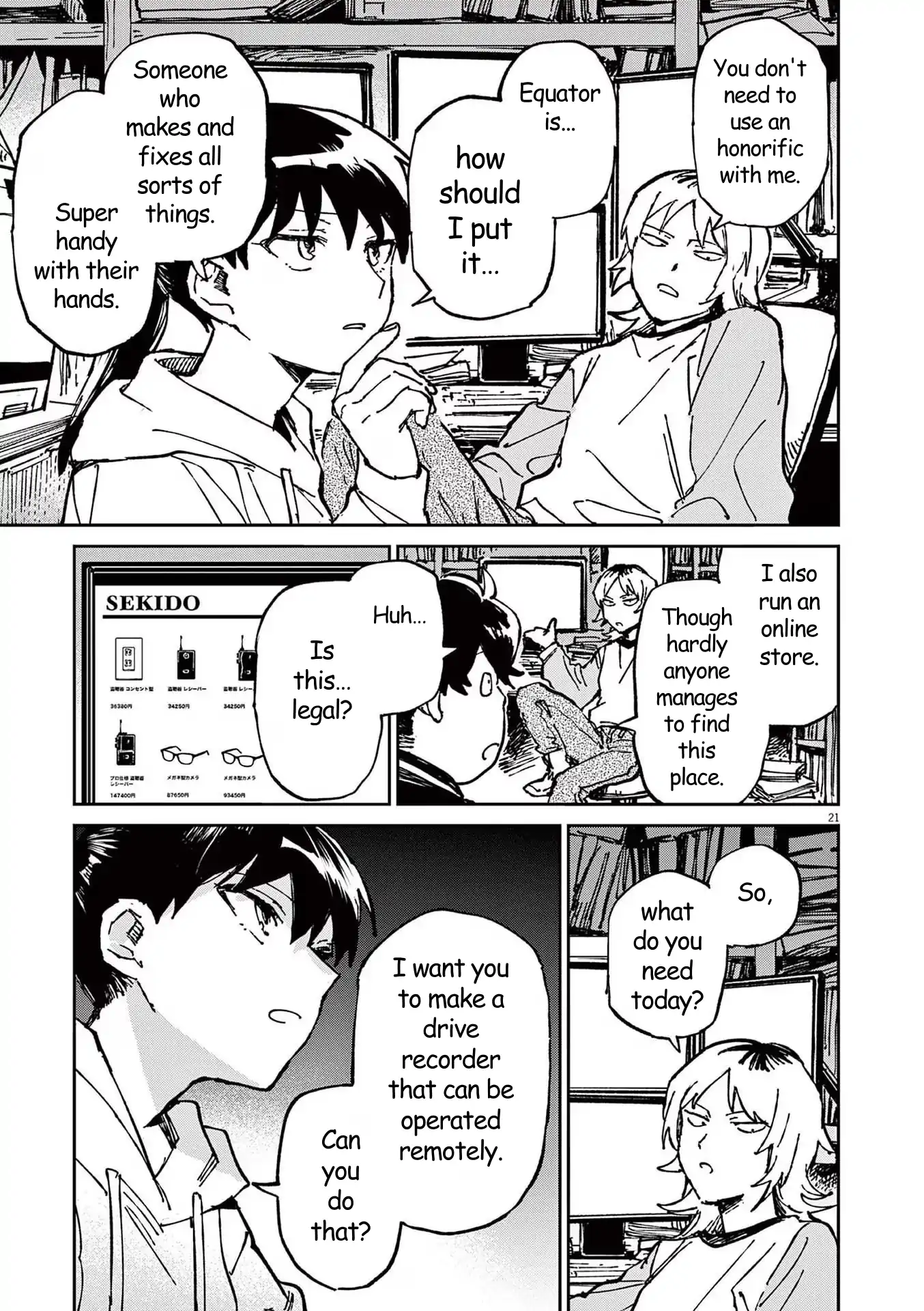 RoOT/Route of Odd Taxi Chapter 2 - page 21