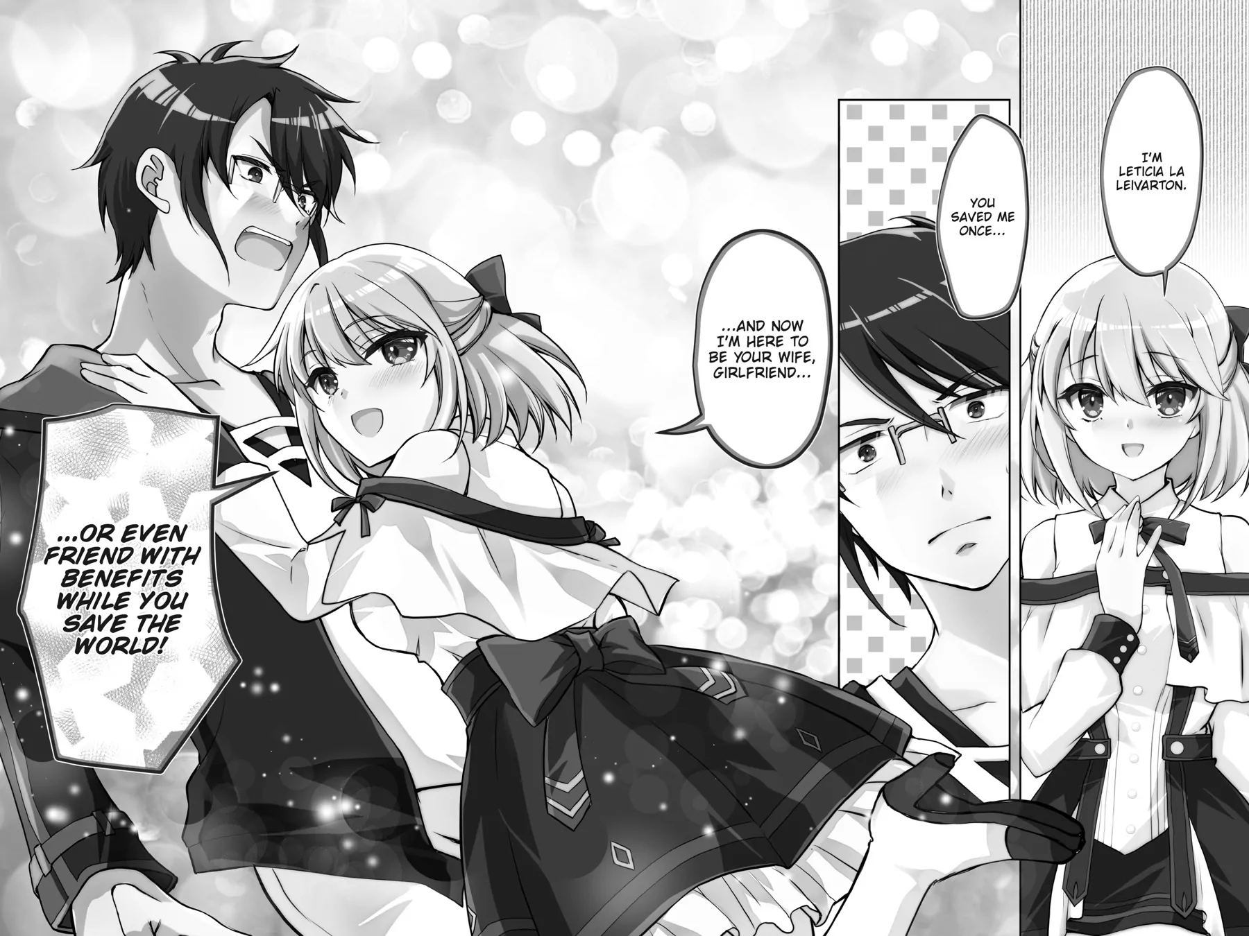 The Ragnarok System of the Desperate Reincarnated Demon Lord and the Seven Aggressive Maidens (Official) Chapter 1 - page 5