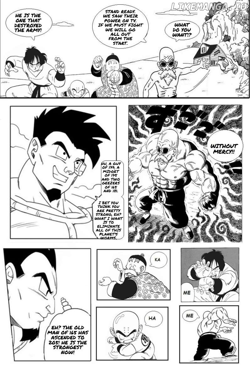 Dragon ball An earth without Goku Chapter 10 - page 11