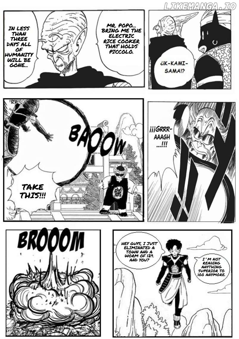 Dragon ball An earth without Goku Chapter 10 - page 22