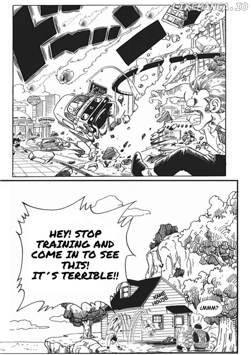 Dragon ball An earth without Goku Chapter 10 - page 8
