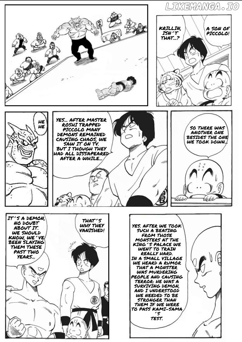 Dragon ball An earth without Goku Chapter 12 - page 4