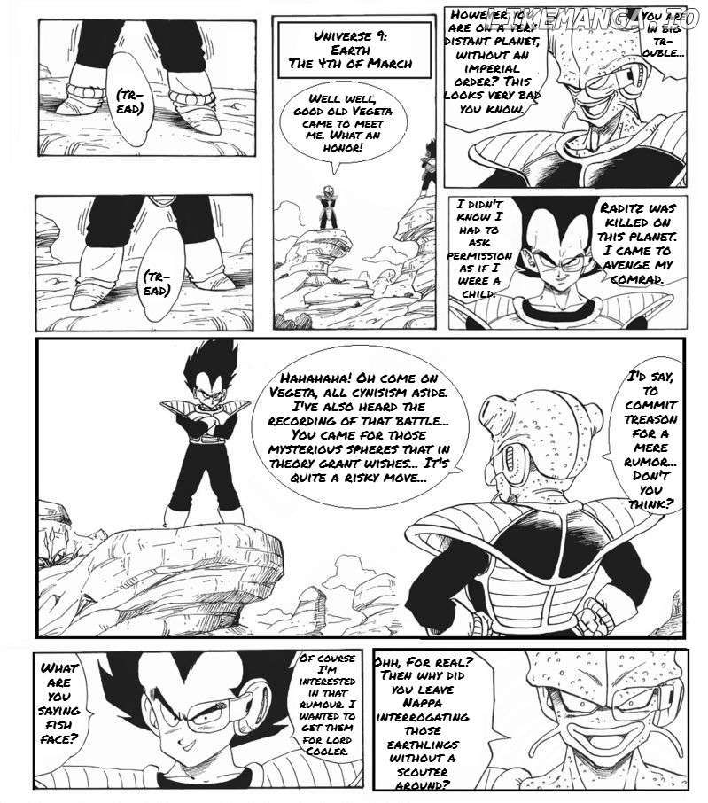 Dragon ball An earth without Goku Chapter 21 - page 2