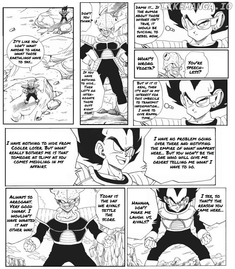 Dragon ball An earth without Goku Chapter 21 - page 3