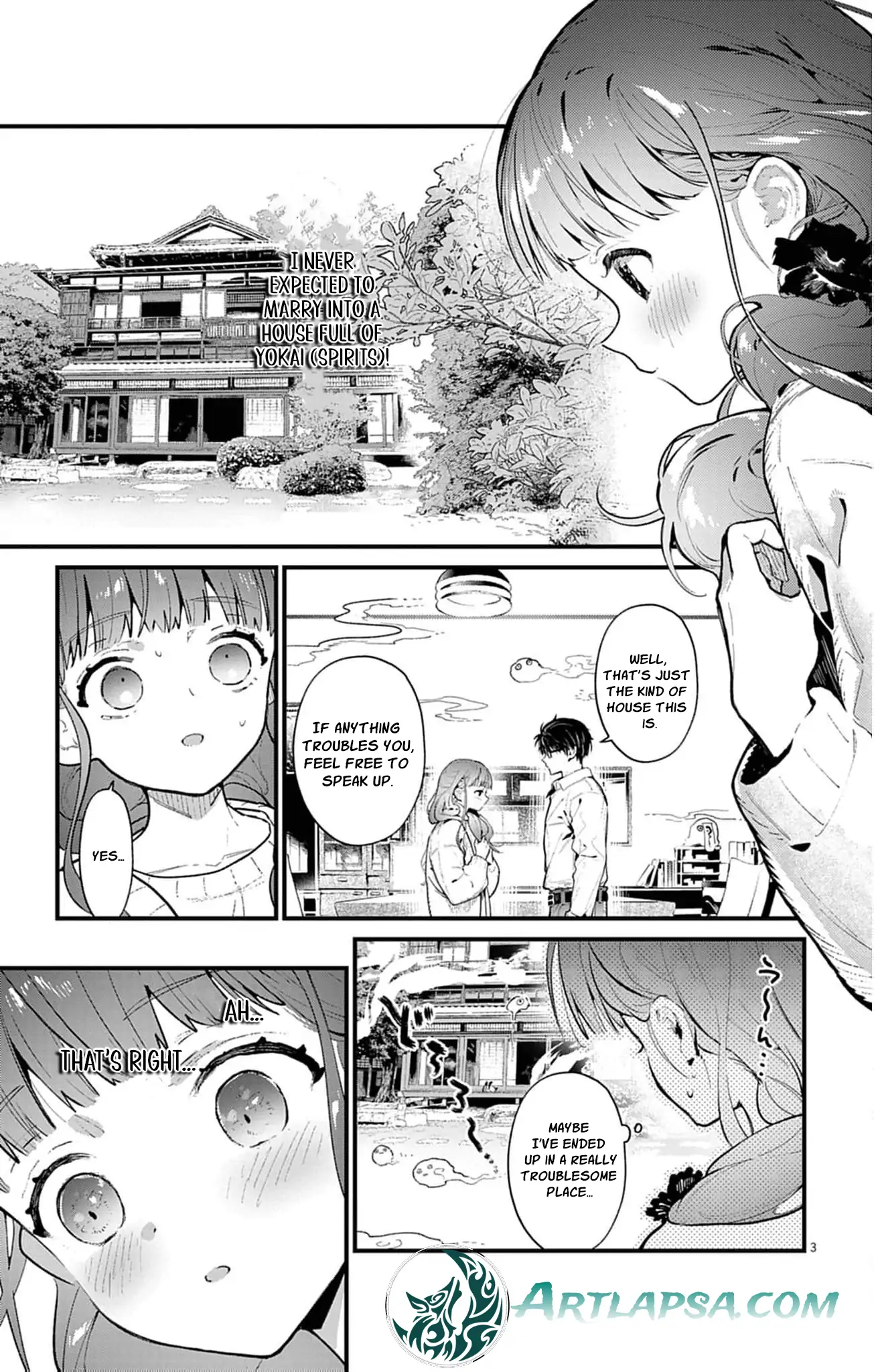The Fake Married Couple of the Spirit House Chapter 2 - page 7