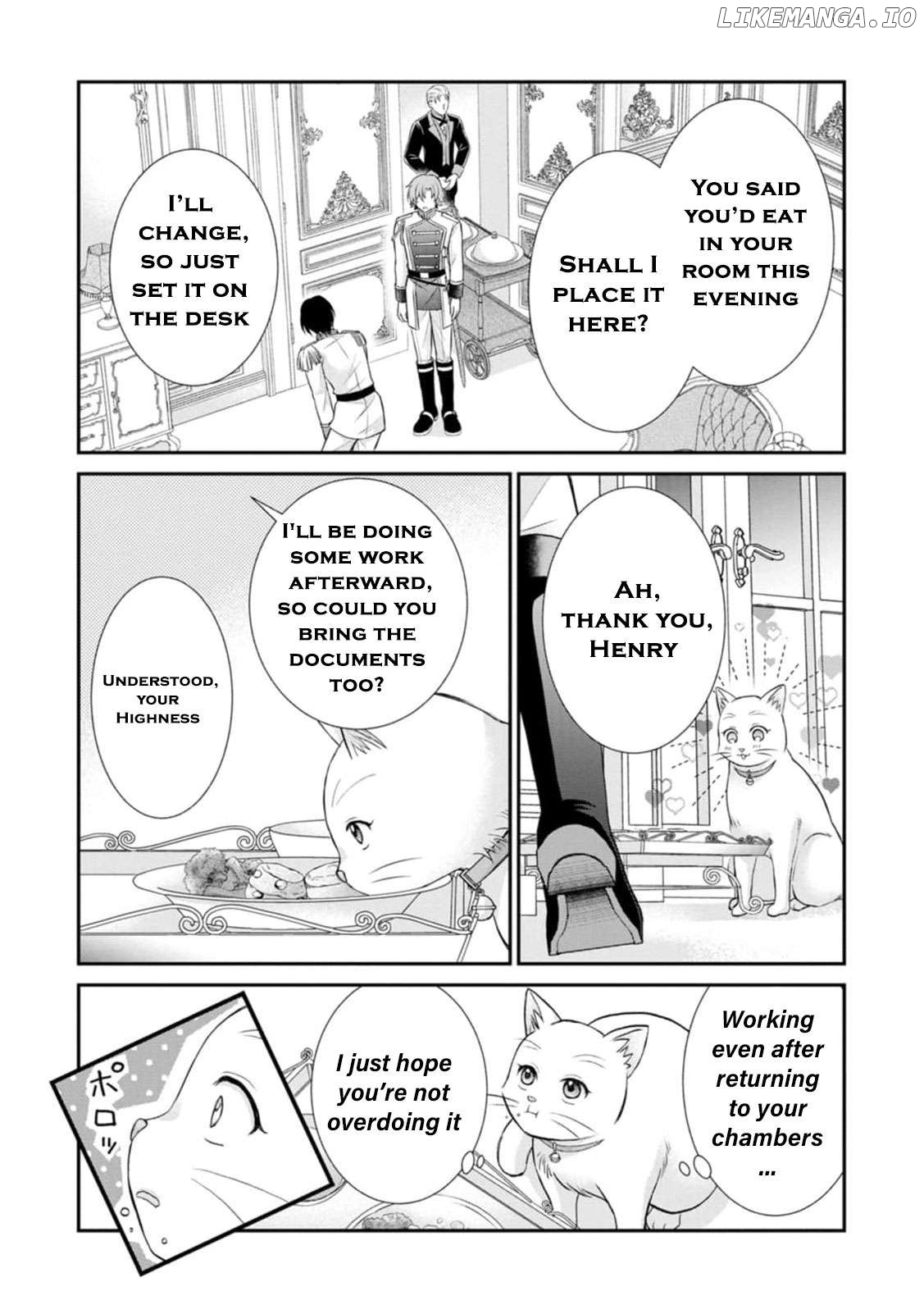 The Villainess Cursed into a Cat Is Taken In by the Crown Prince Chapter 5 - page 12