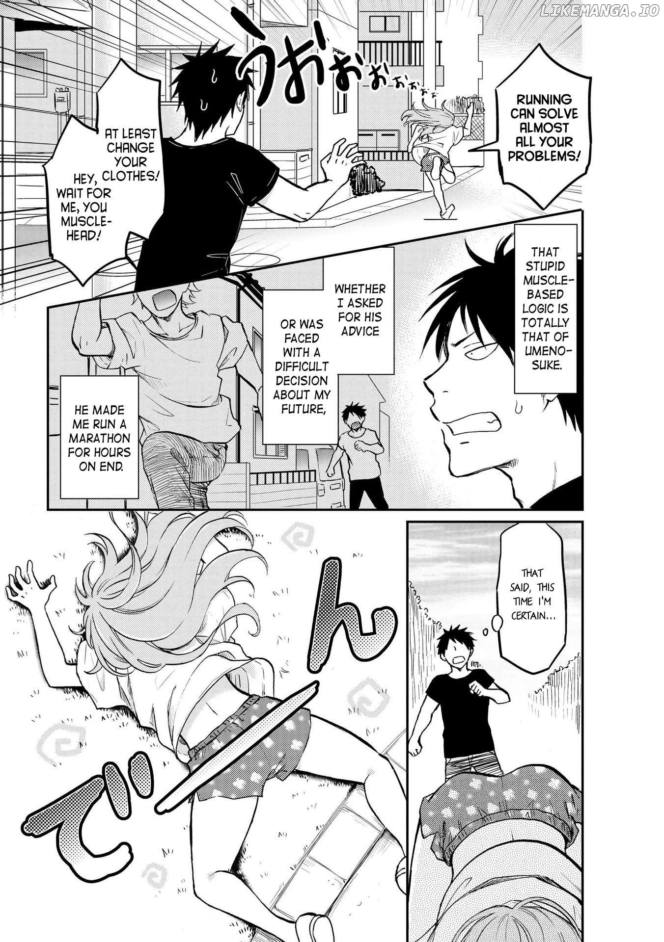 Umenosuke-kun wa Danshiryou no Onnanoko Chapter 1 - page 12