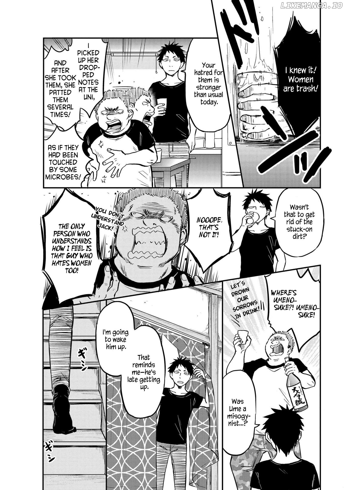 Umenosuke-kun wa Danshiryou no Onnanoko Chapter 1 - page 3