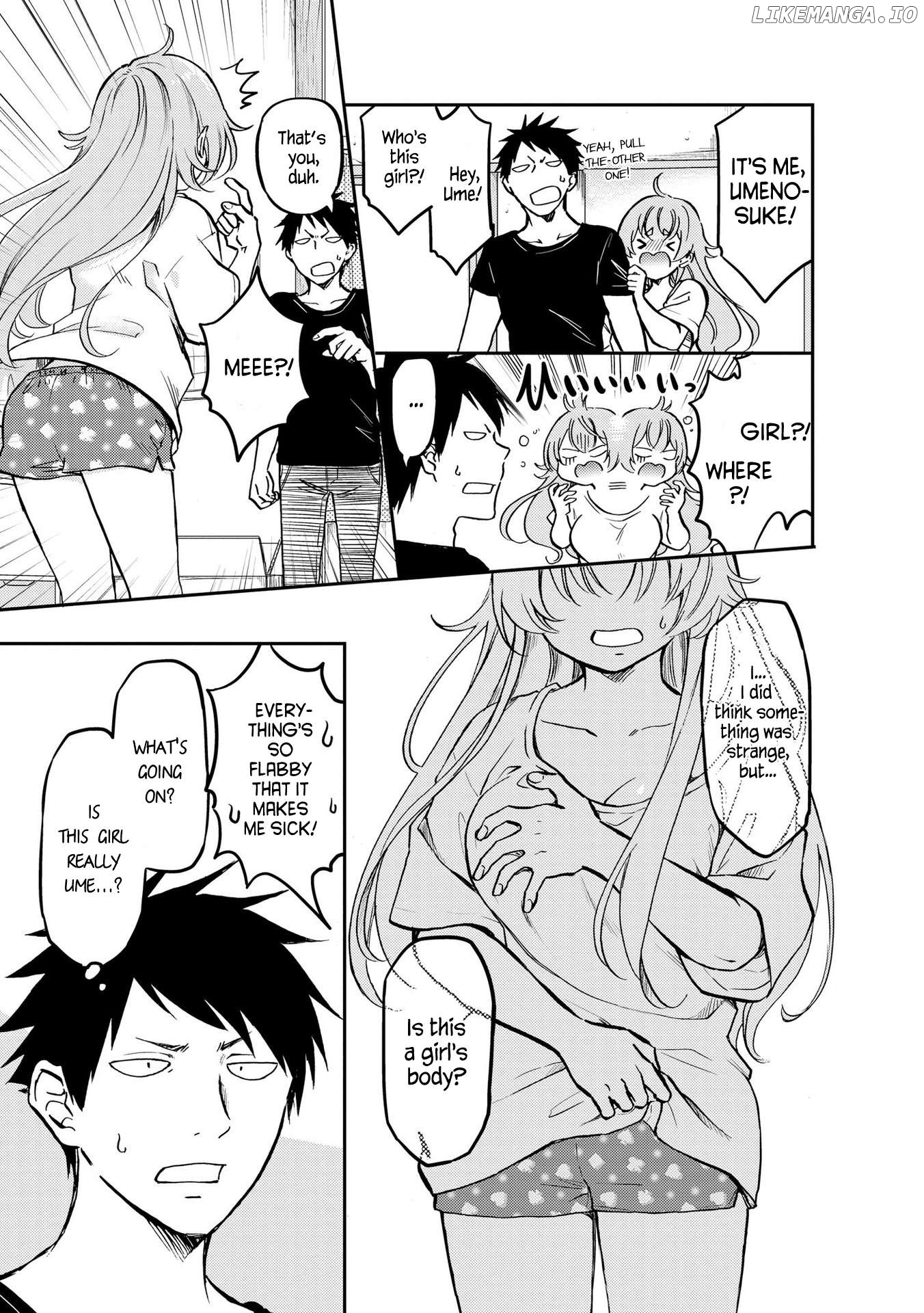 Umenosuke-kun wa Danshiryou no Onnanoko Chapter 1 - page 6
