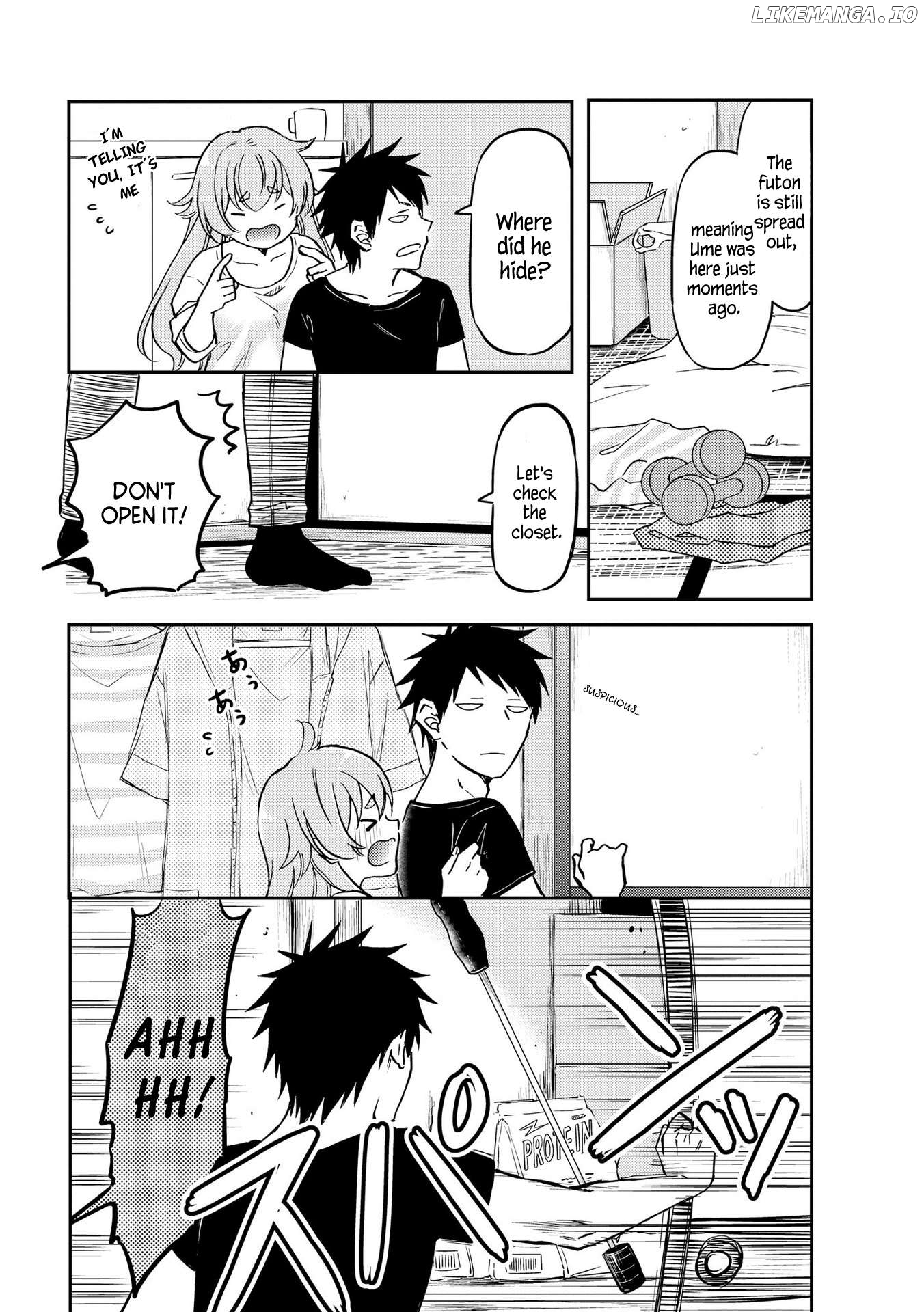 Umenosuke-kun wa Danshiryou no Onnanoko Chapter 1 - page 8