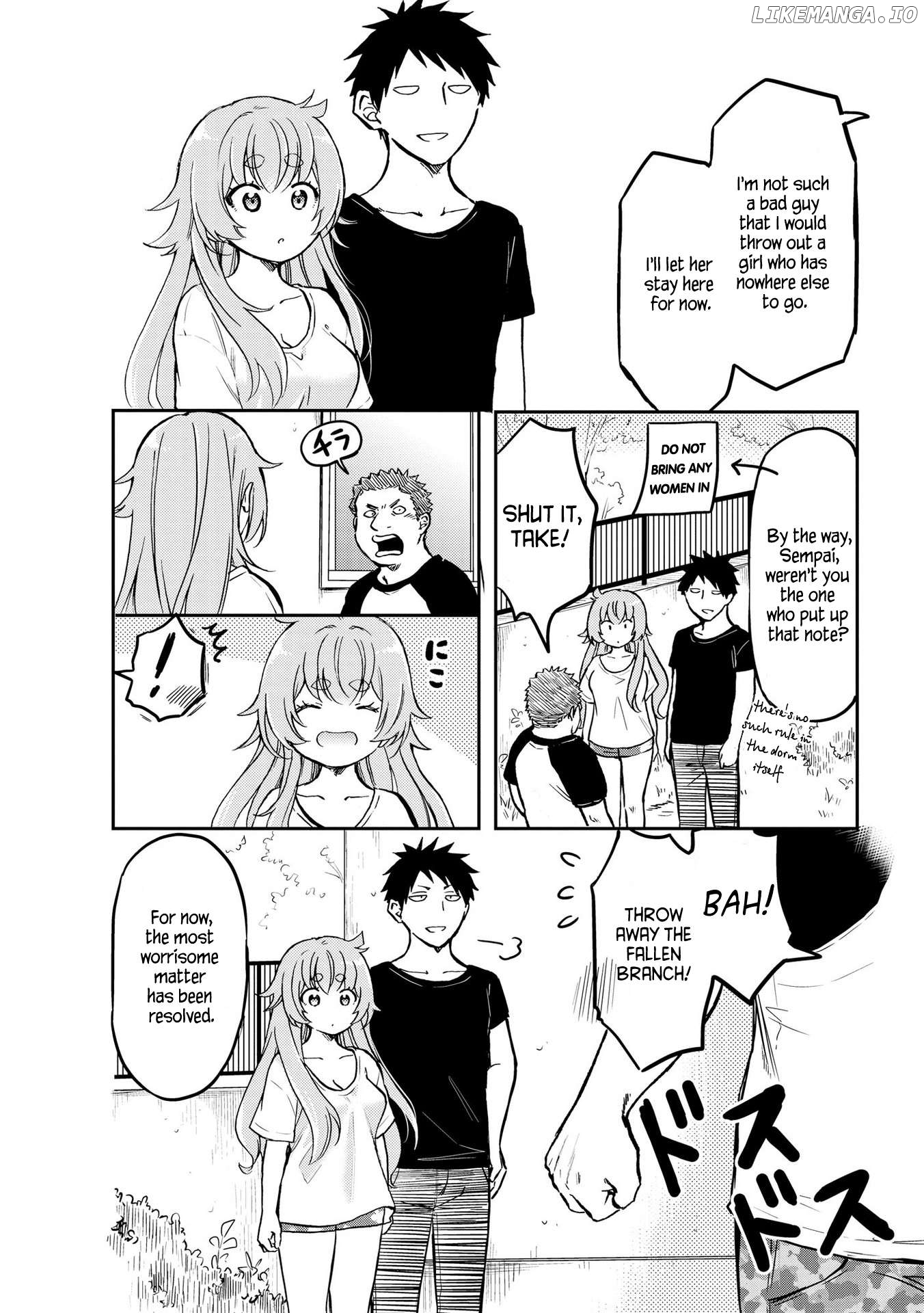 Umenosuke-kun wa Danshiryou no Onnanoko Chapter 2 - page 12