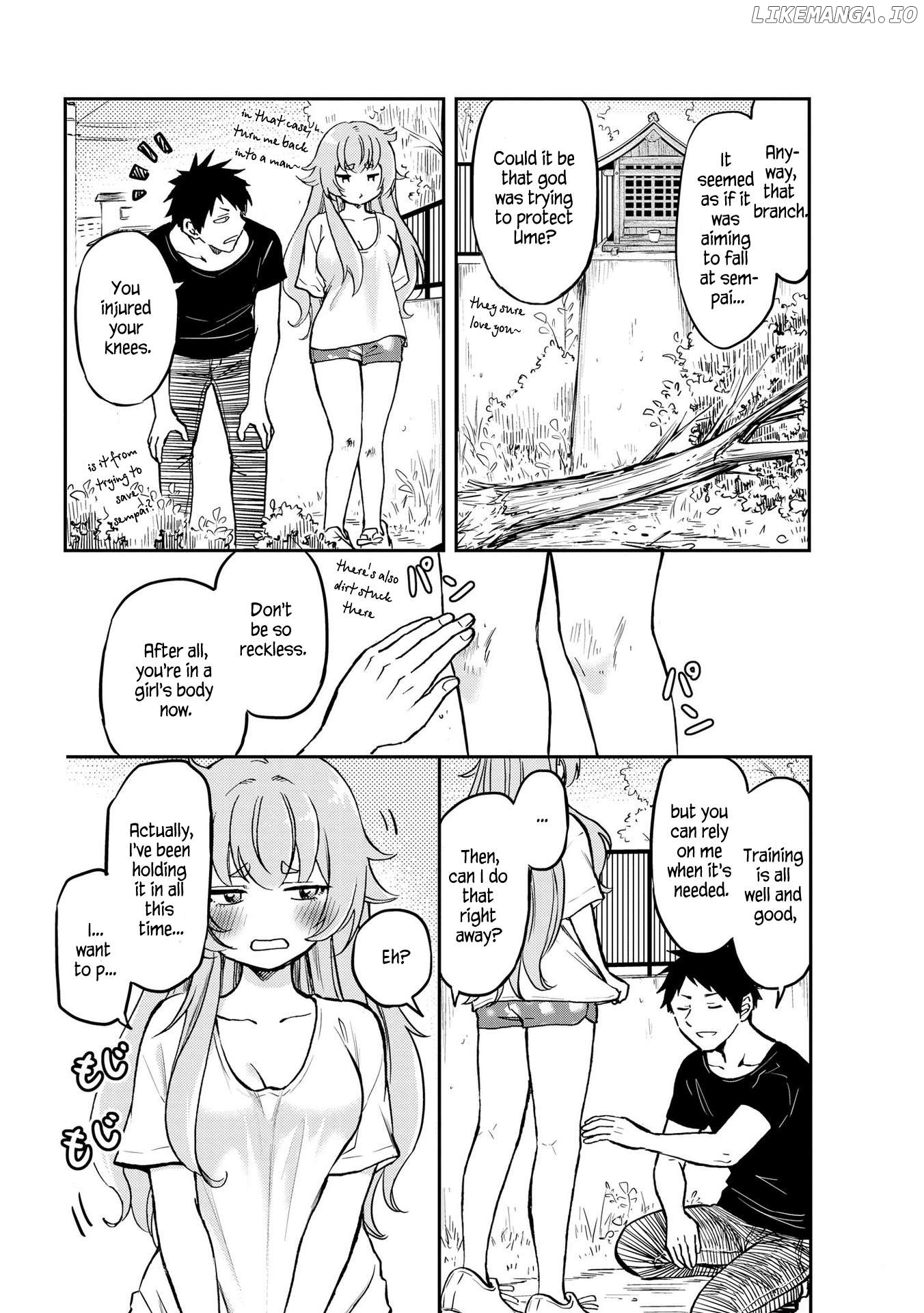 Umenosuke-kun wa Danshiryou no Onnanoko Chapter 2 - page 13